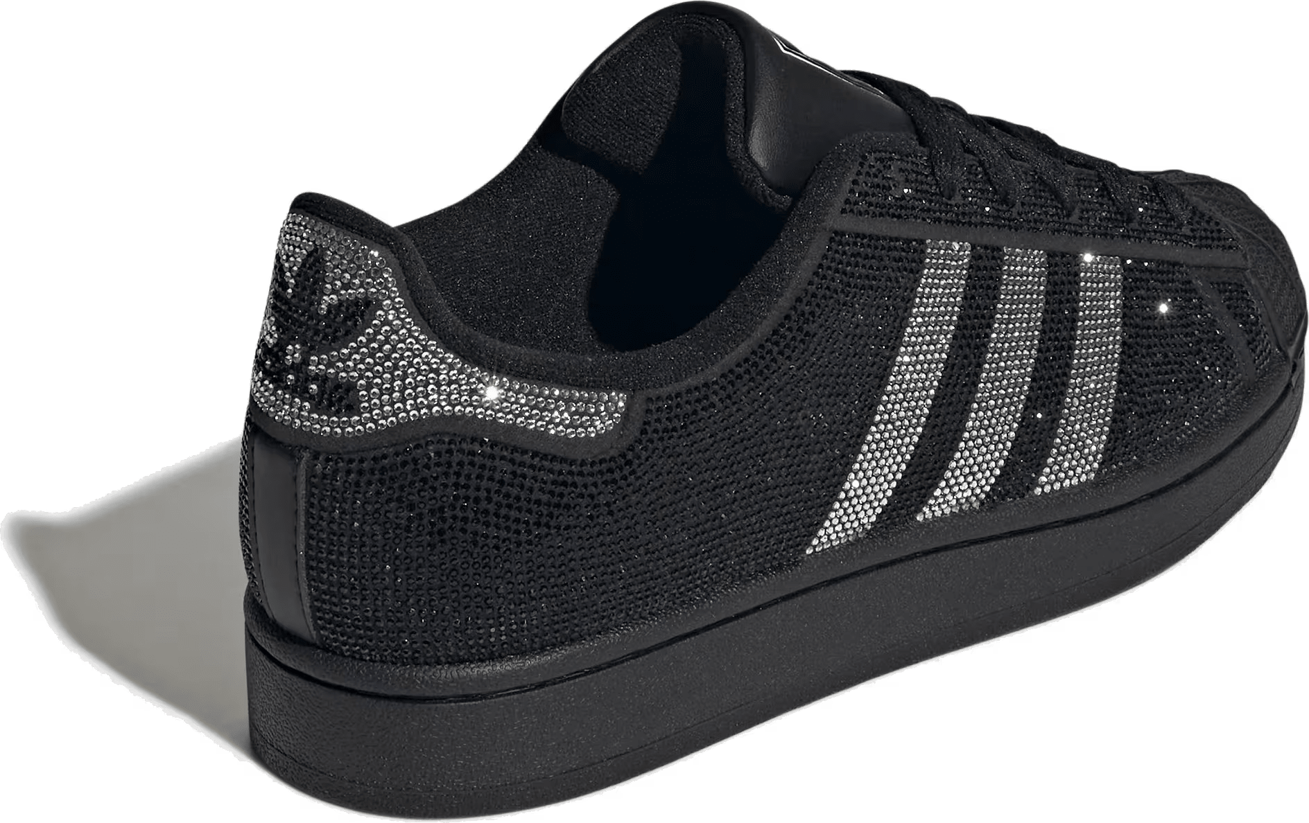 Adidas Superstar II "Rhinestone Black"