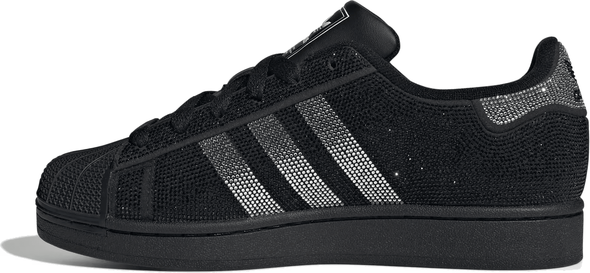 Adidas Superstar II "Rhinestone Black"