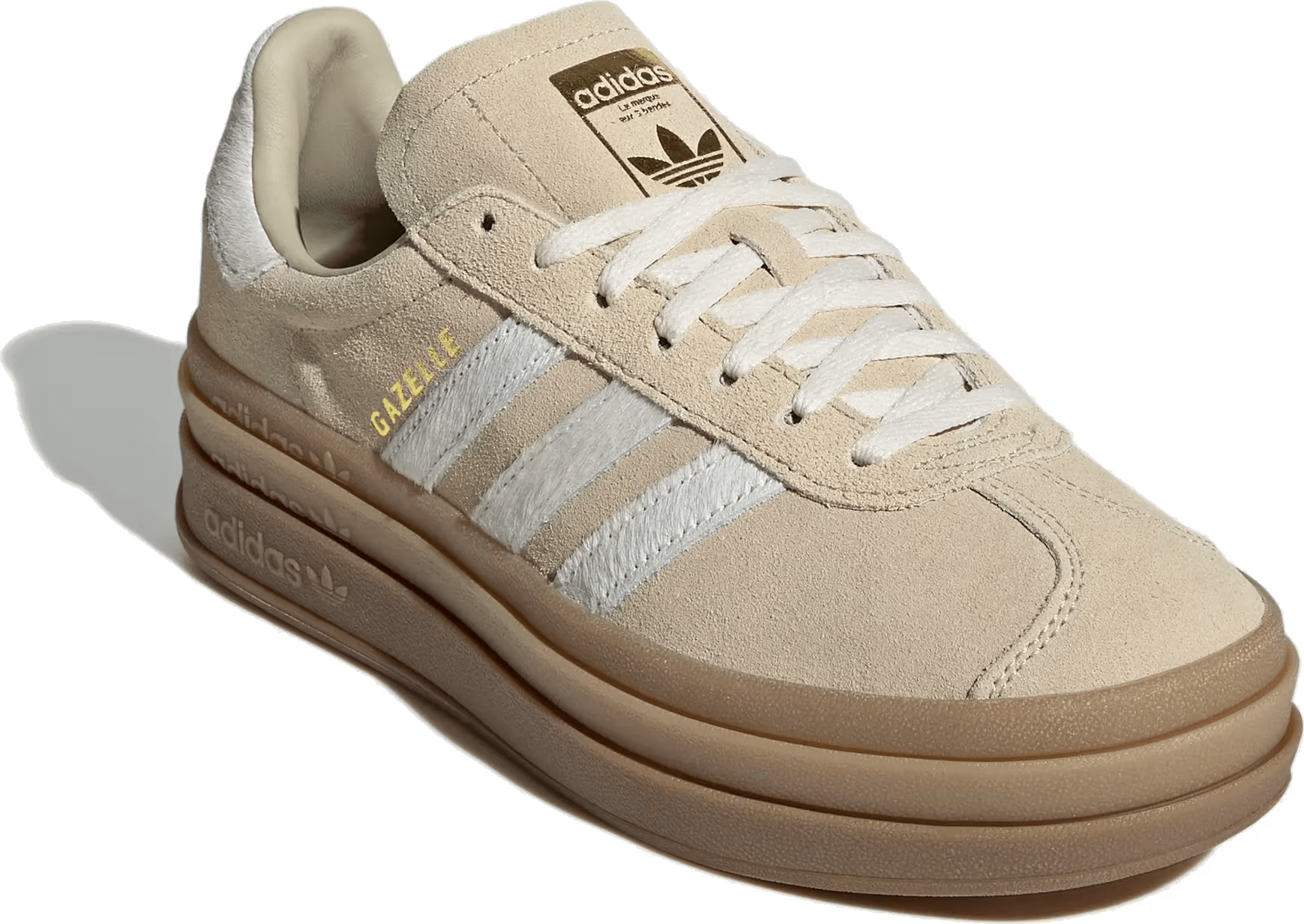 Adidas Gazelle Bold Wmns "Stone Khaki"