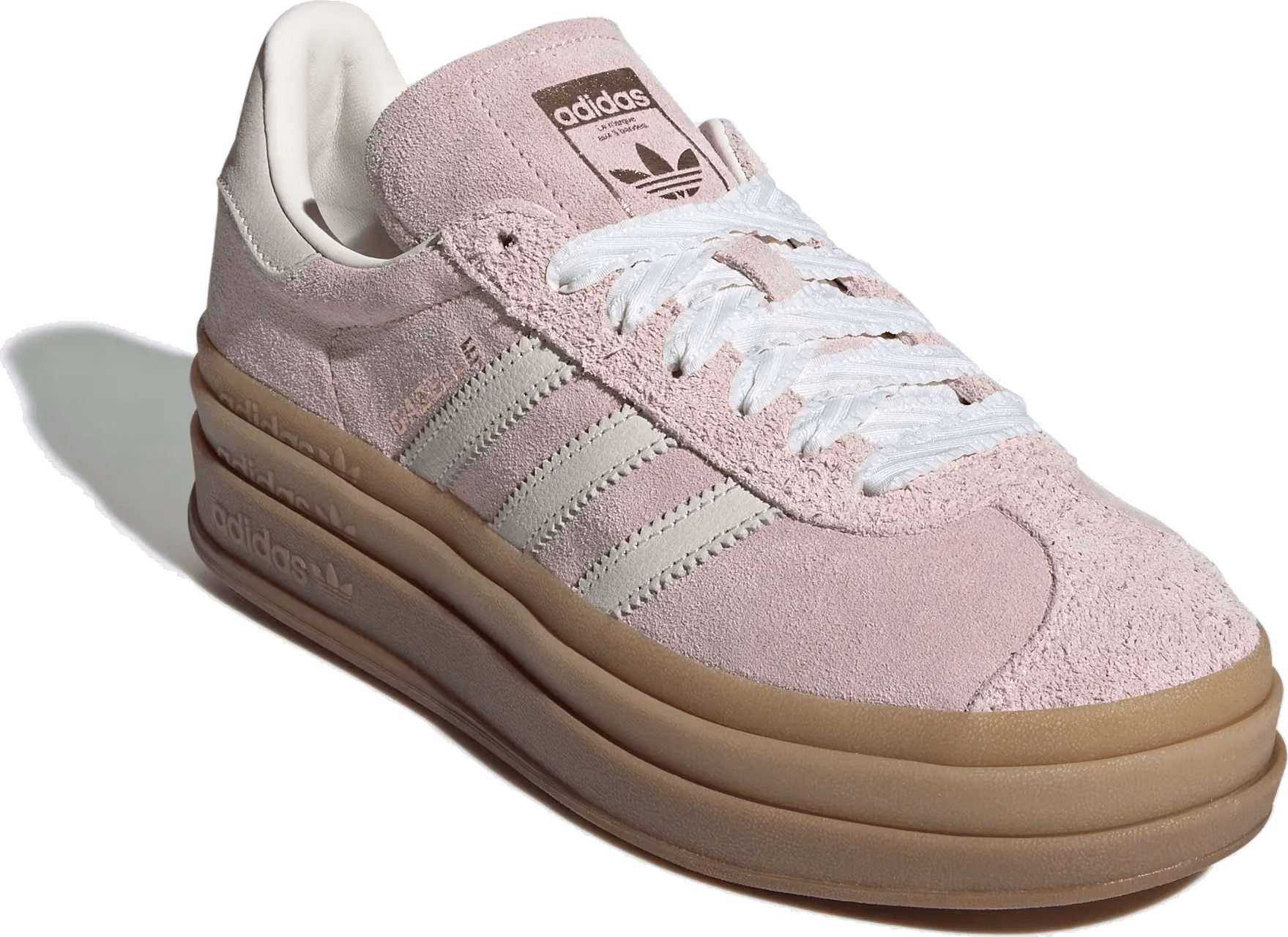 adidas Gazelle Bold "Sandy Pink Off White Copper Metallic"