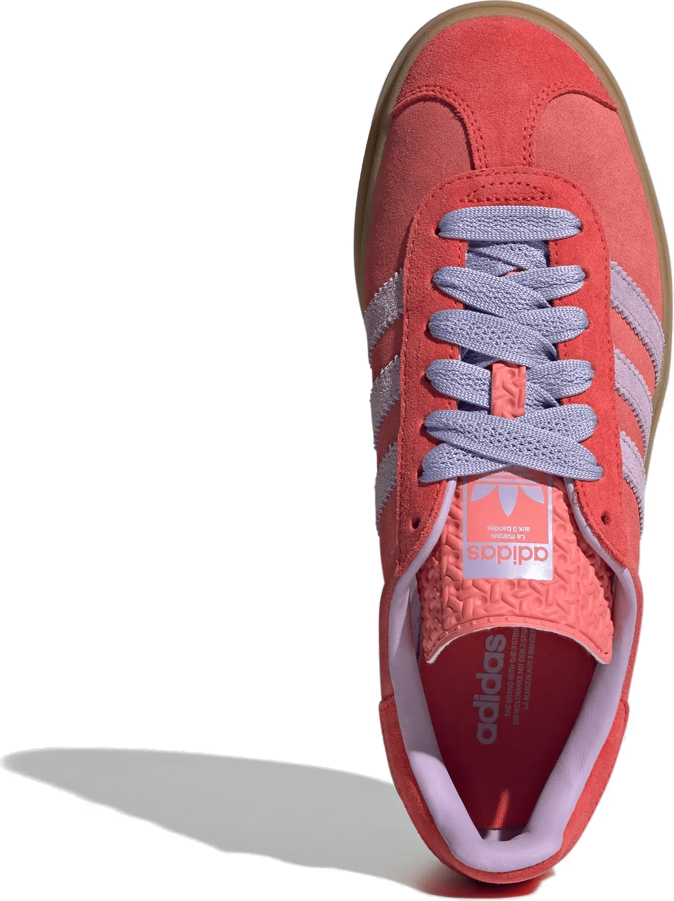 adidas Gazelle Bold Semi Flash Red Powder Plum (Women's)