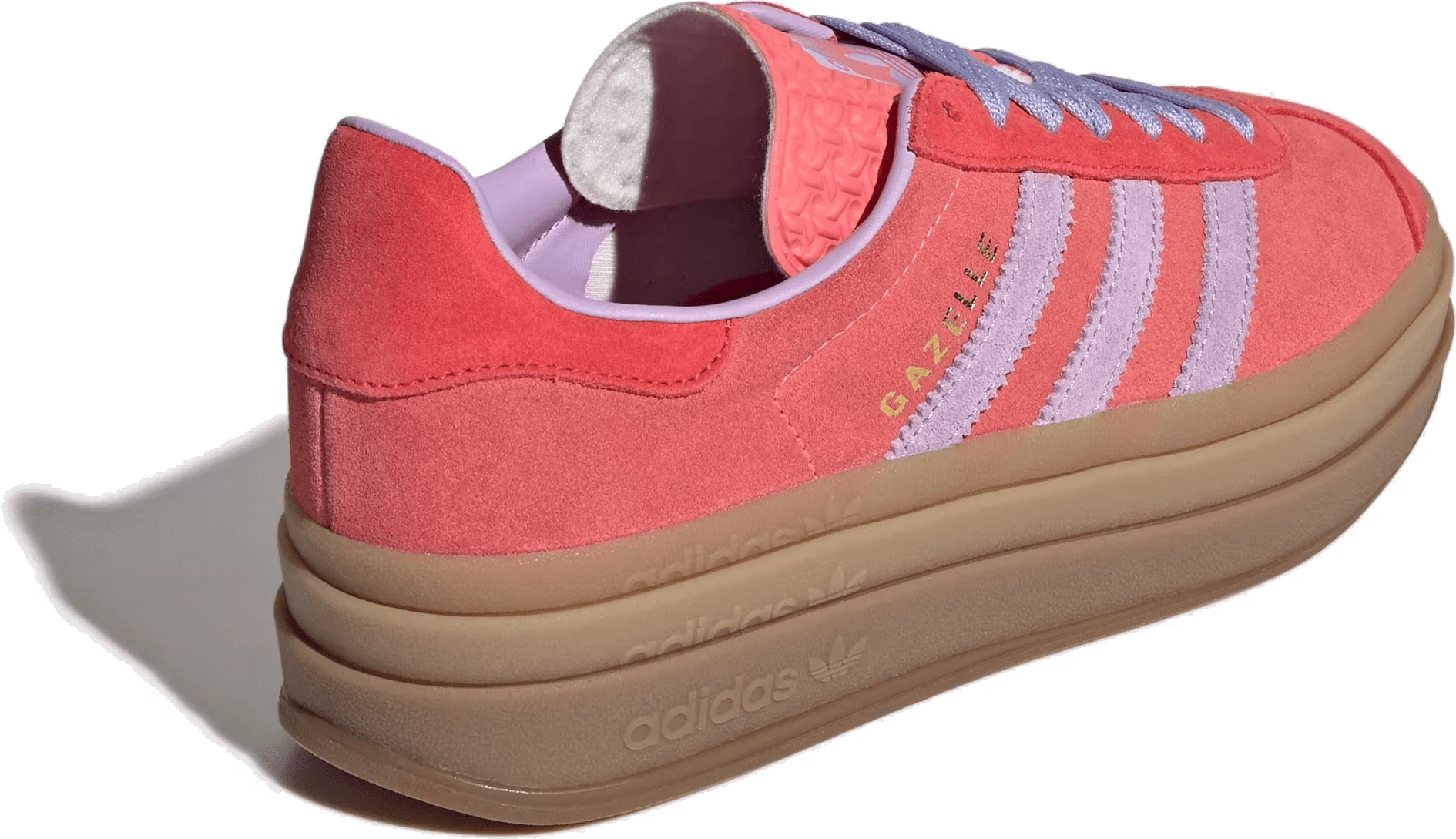 adidas Gazelle Bold Semi Flash Red Powder Plum (Women's)