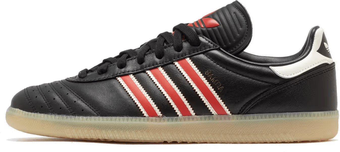 adidas Samba JP Black Red Gum