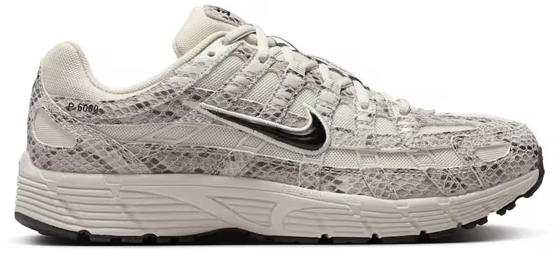 Nike P-6000 SE "Snakeskin Light Bone Black"