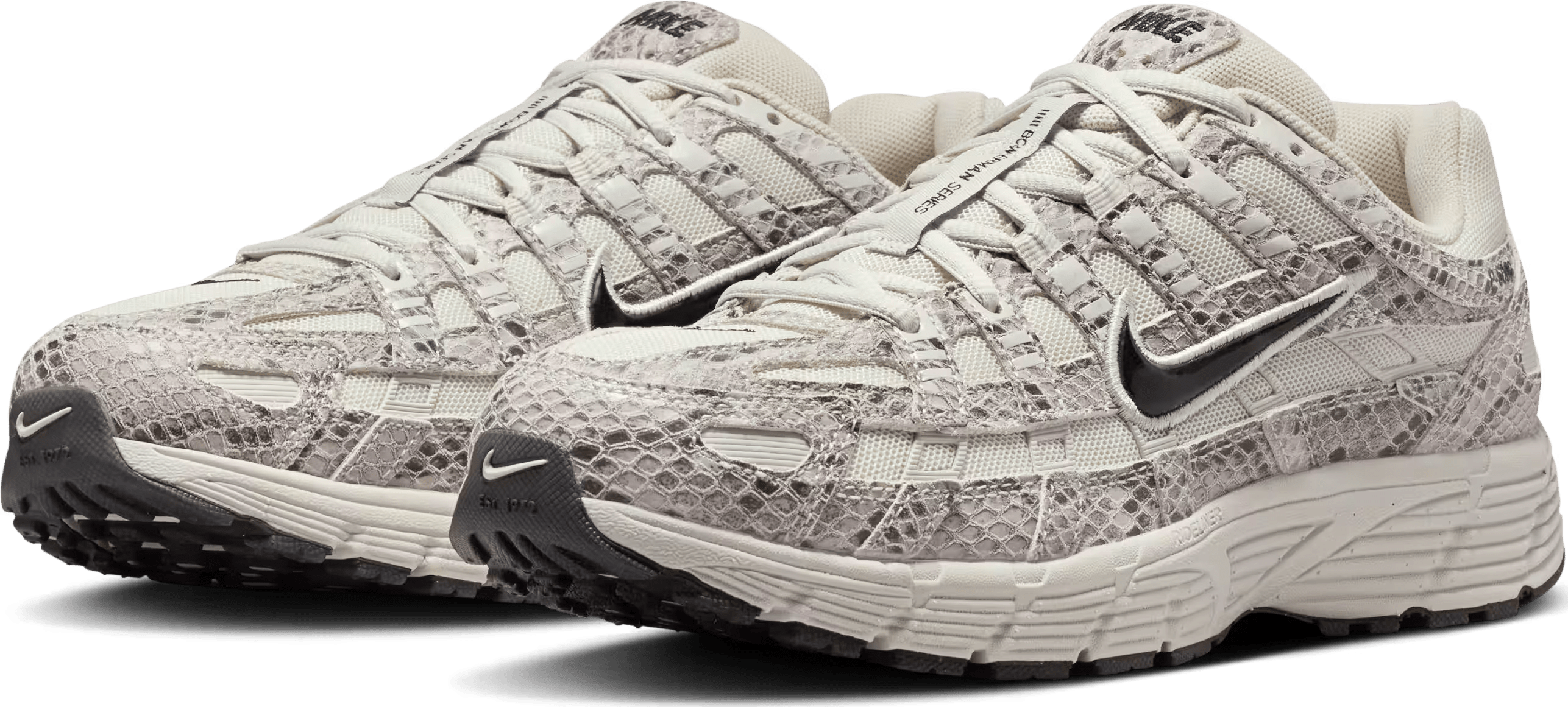 Nike P-6000 SE "Snakeskin Light Bone Black"