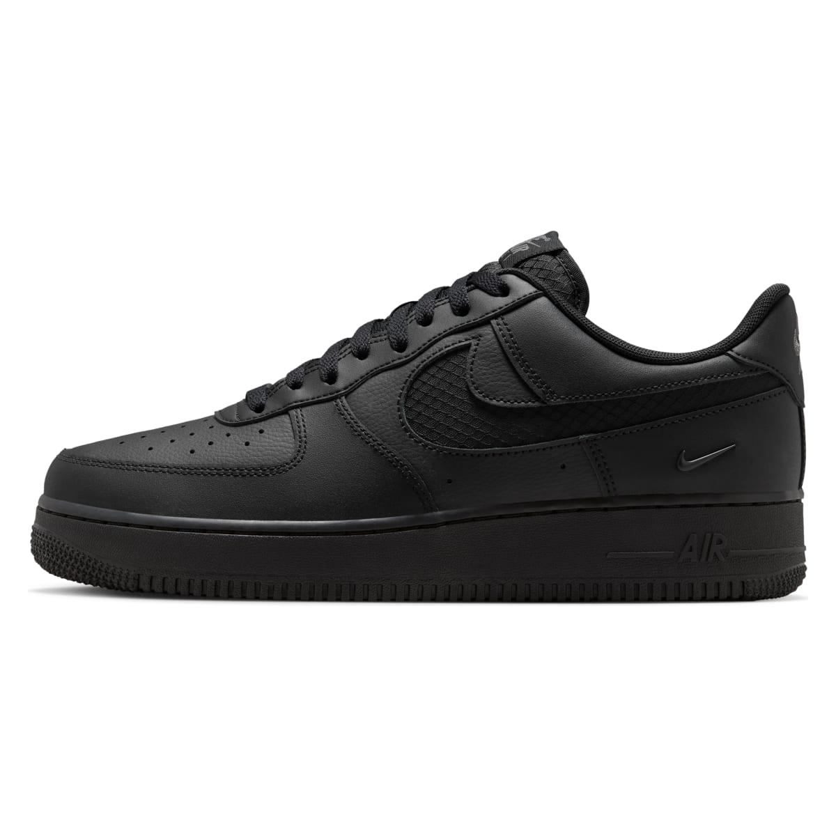 Nike Air Force 1 '07 LV8 "Black Nylon Swoosh"