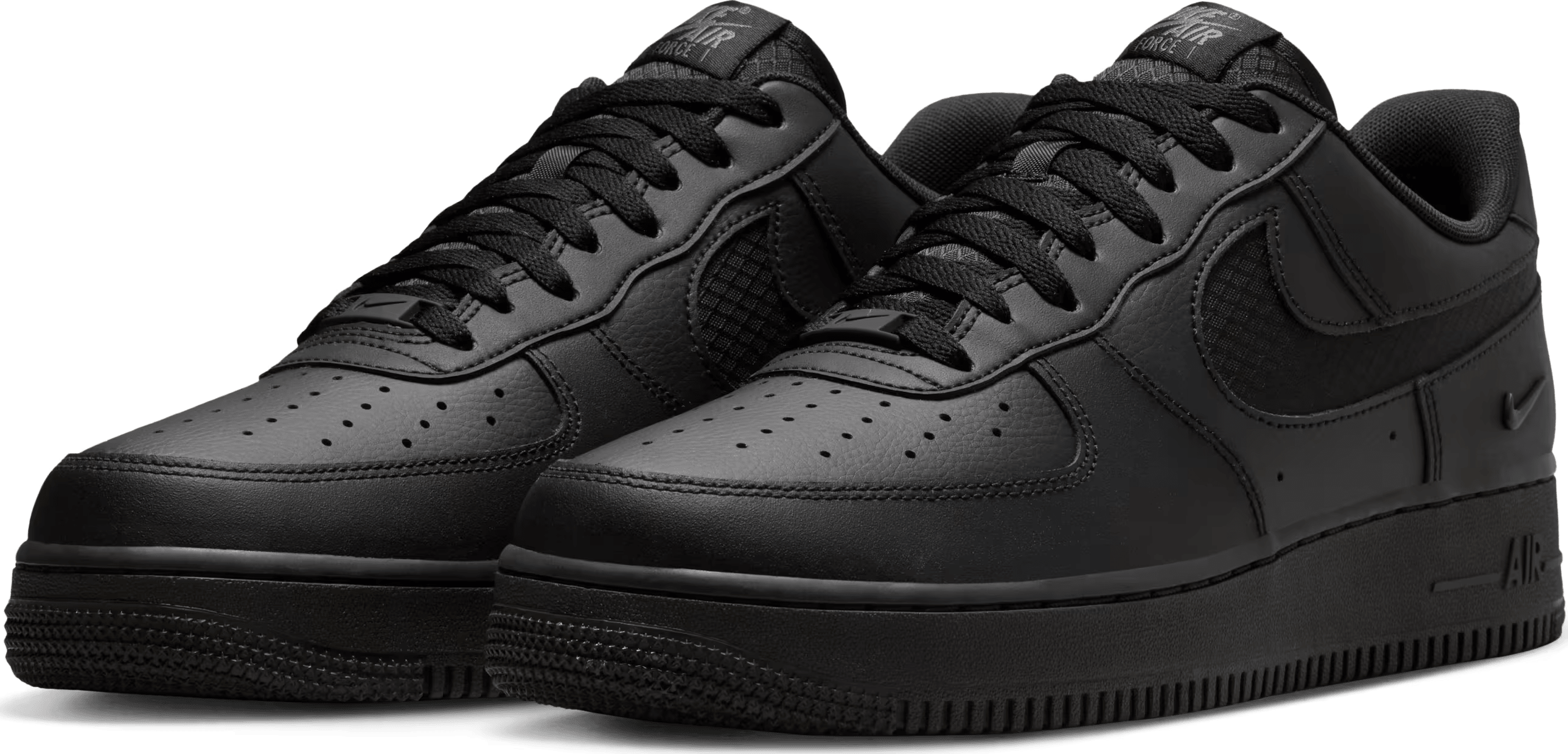 Nike Air Force 1 '07 LV8 "Black Nylon Swoosh"