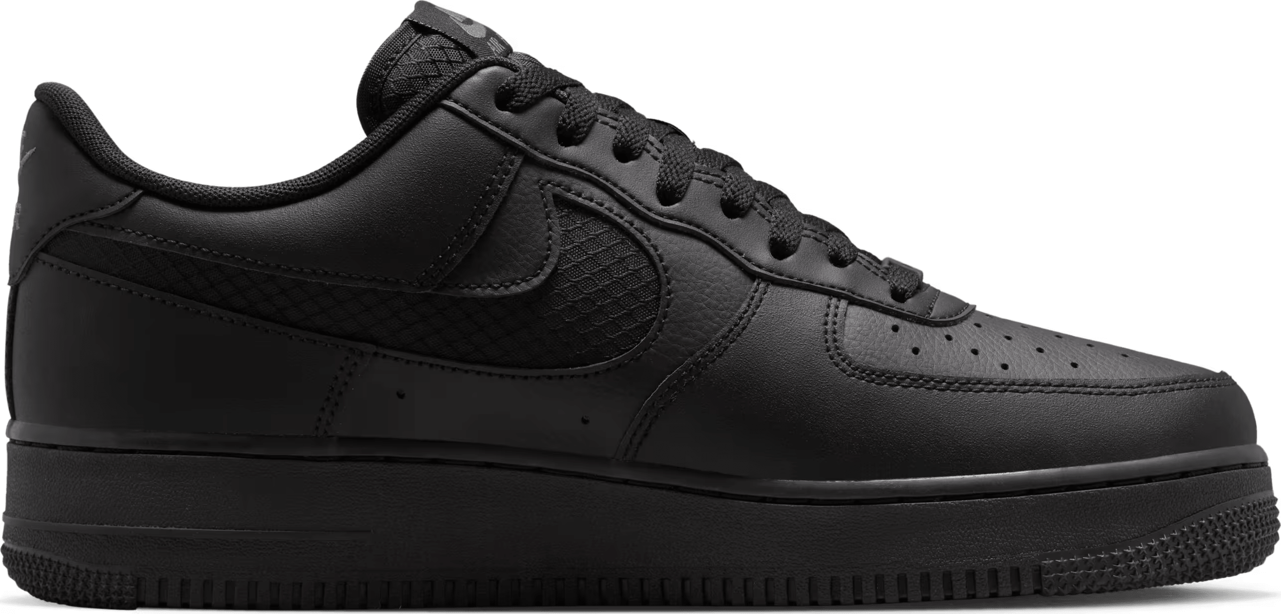 Nike Air Force 1 '07 LV8 "Black Nylon Swoosh"