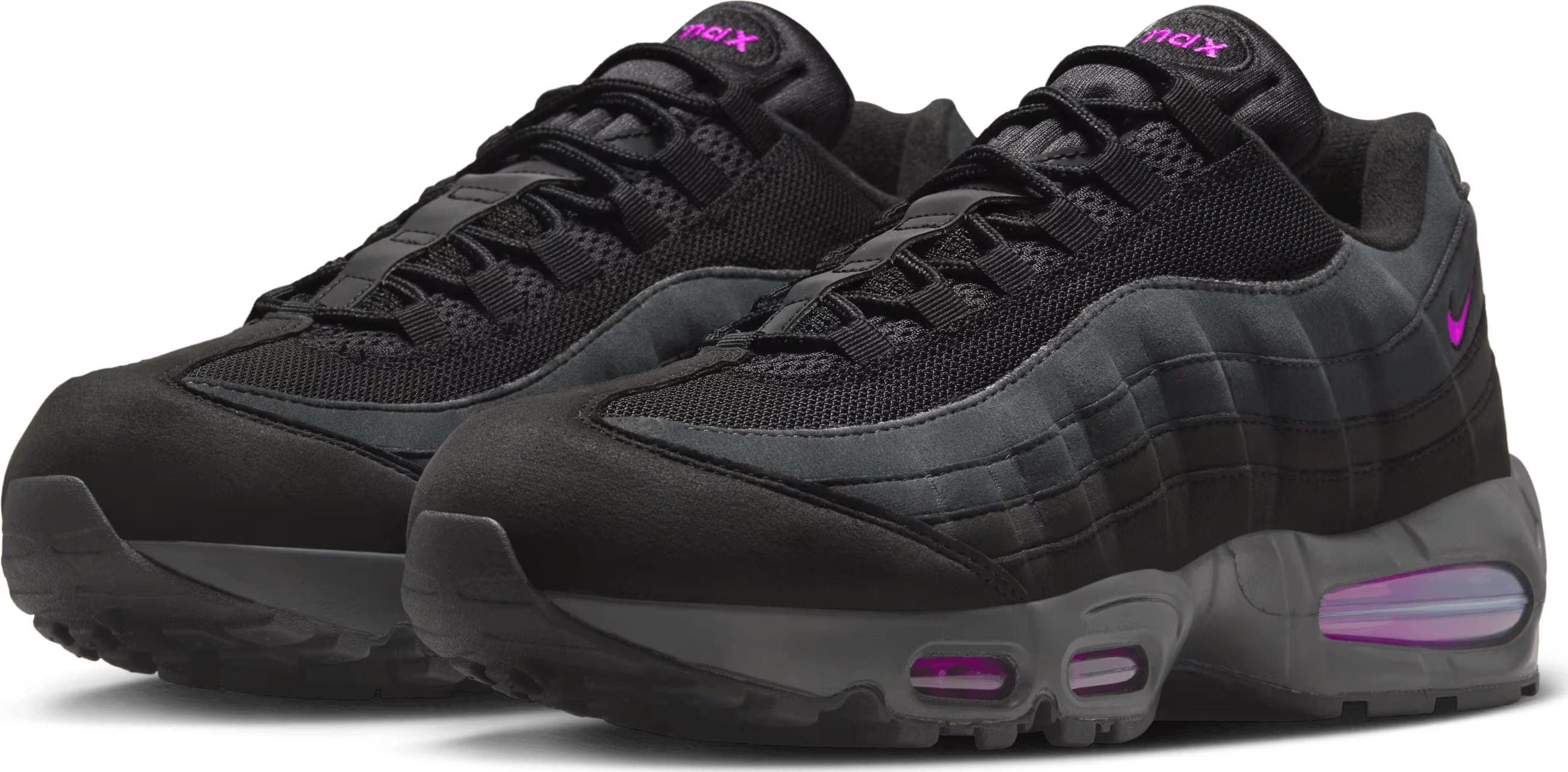 Nike Air Max 95 OG Big Bubble "Black Vivid Purple"