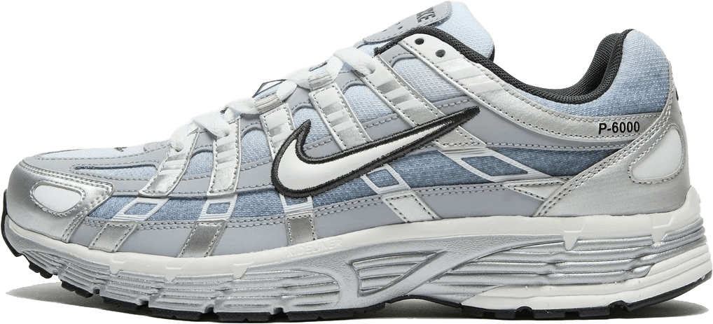 Nike P-6000 "Metallic Silver Summit White-Wolf Grey"