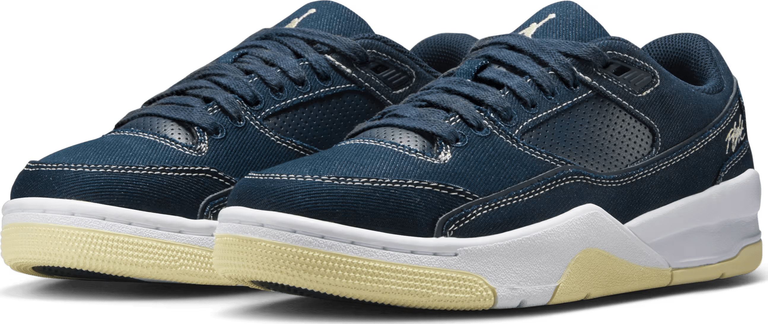 Jordan Flight Court Obsidian White Alabaster (Women's)