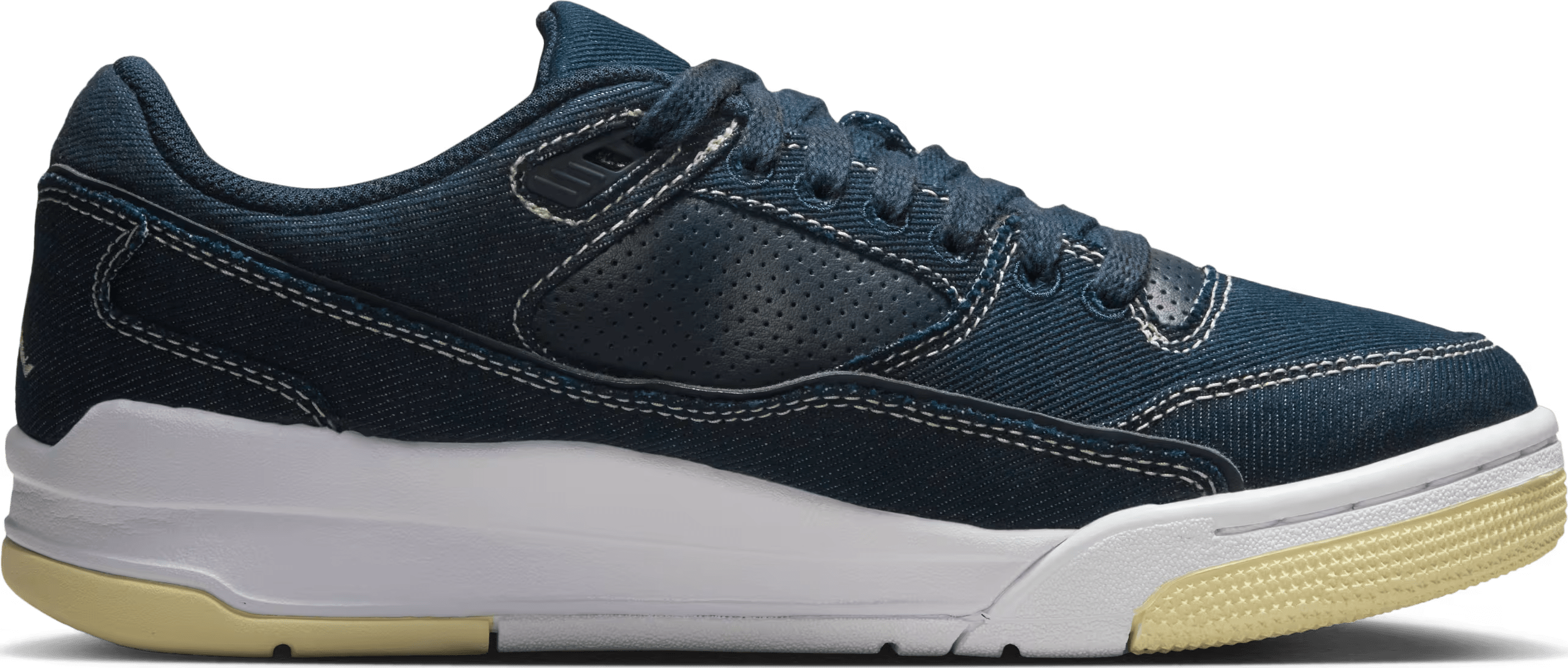 Jordan Flight Court Obsidian White Alabaster (Women's)