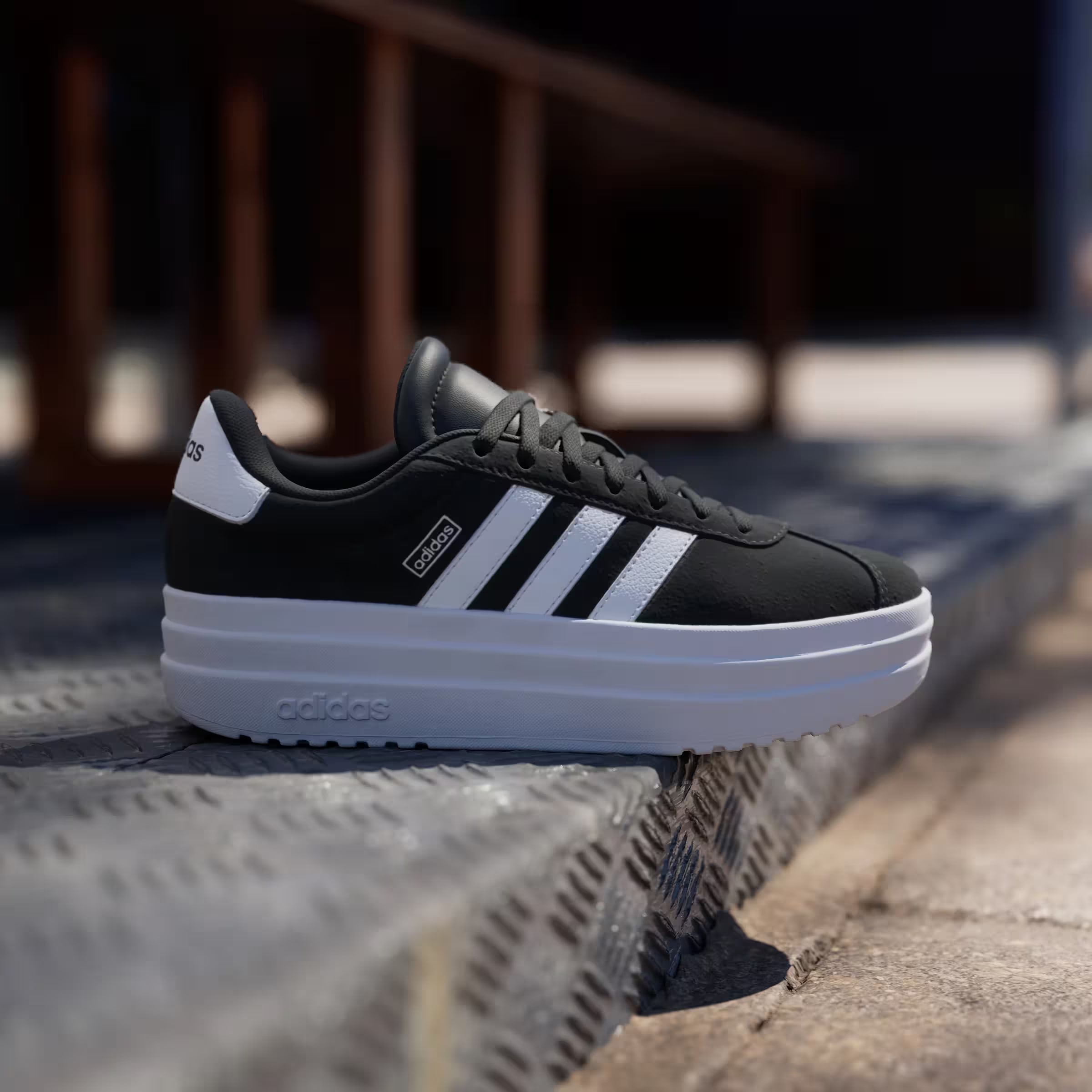 adidas Vl Court Bold Core Black Cloud White (GS)