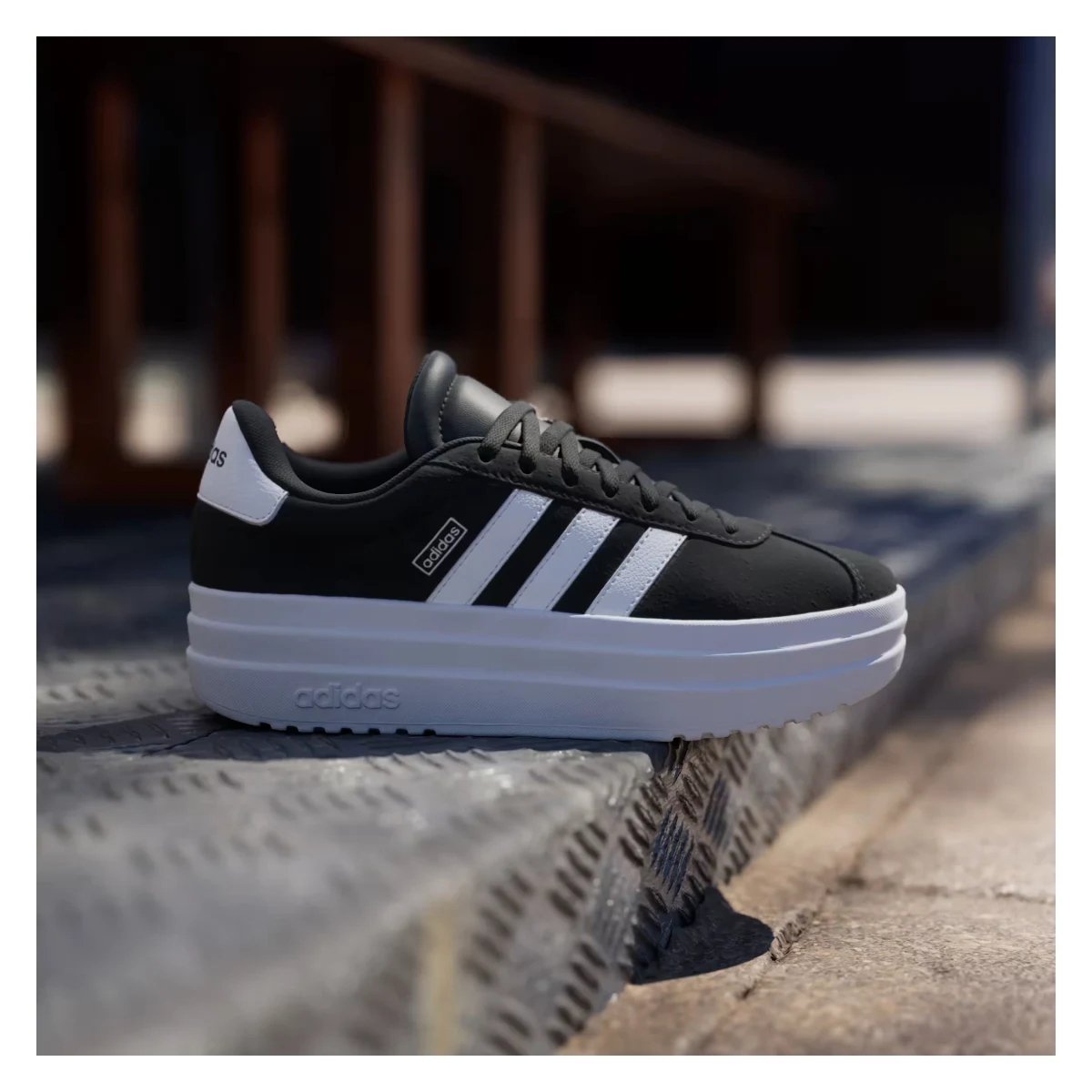 adidas Vl Court Bold Core Black Cloud White (GS)