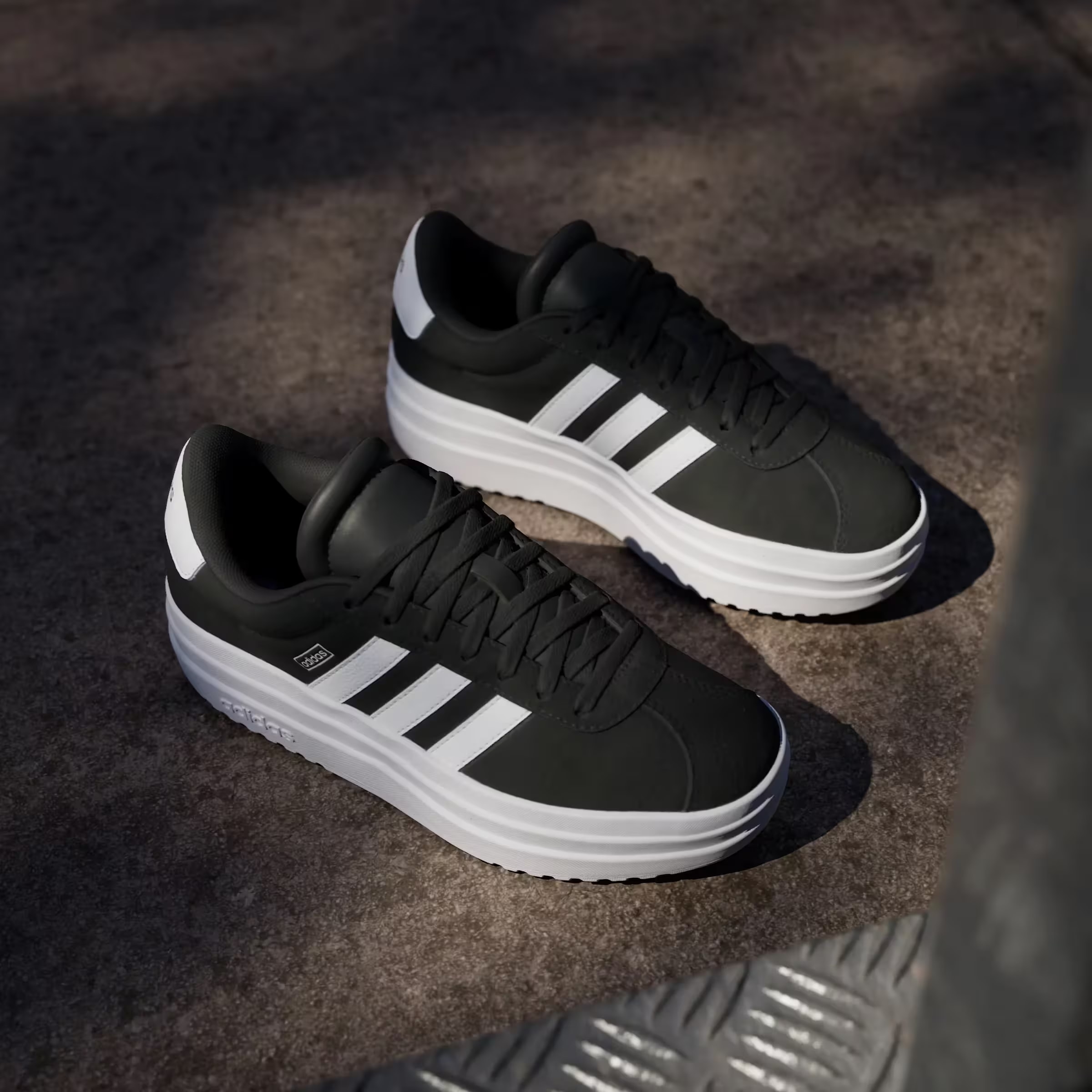 adidas Vl Court Bold Core Black Cloud White (GS)