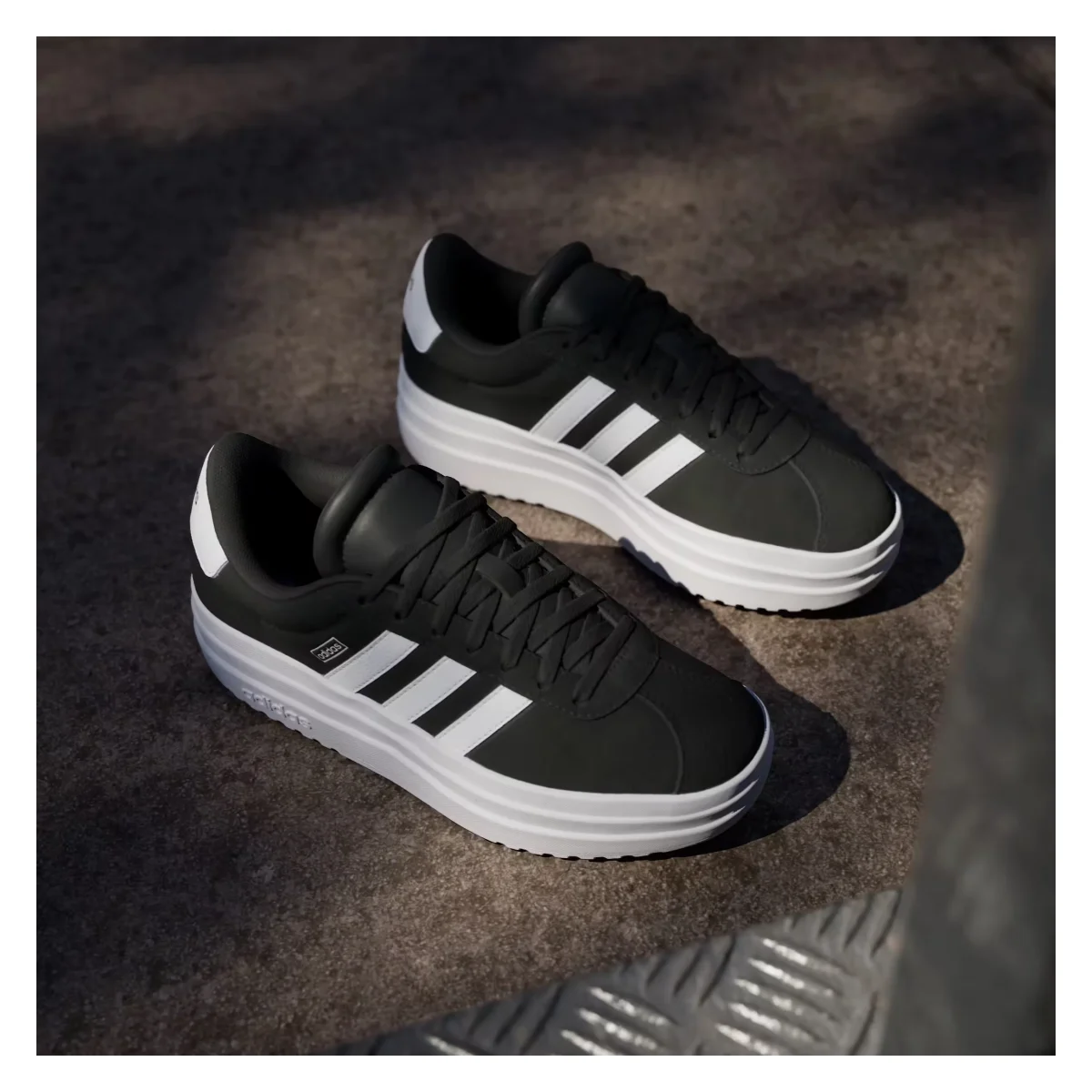 adidas Vl Court Bold Core Black Cloud White (GS)