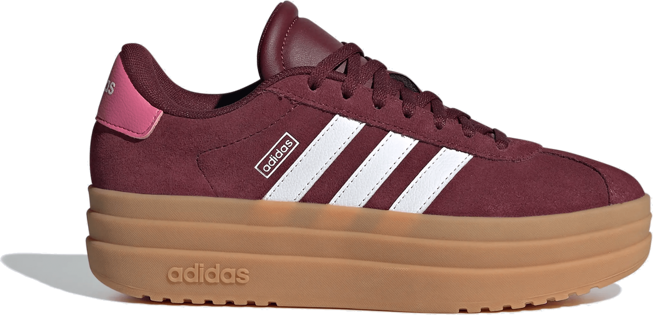 adidas VL Court Bold Shadow Red Cloud White Pink Fusion (GS)