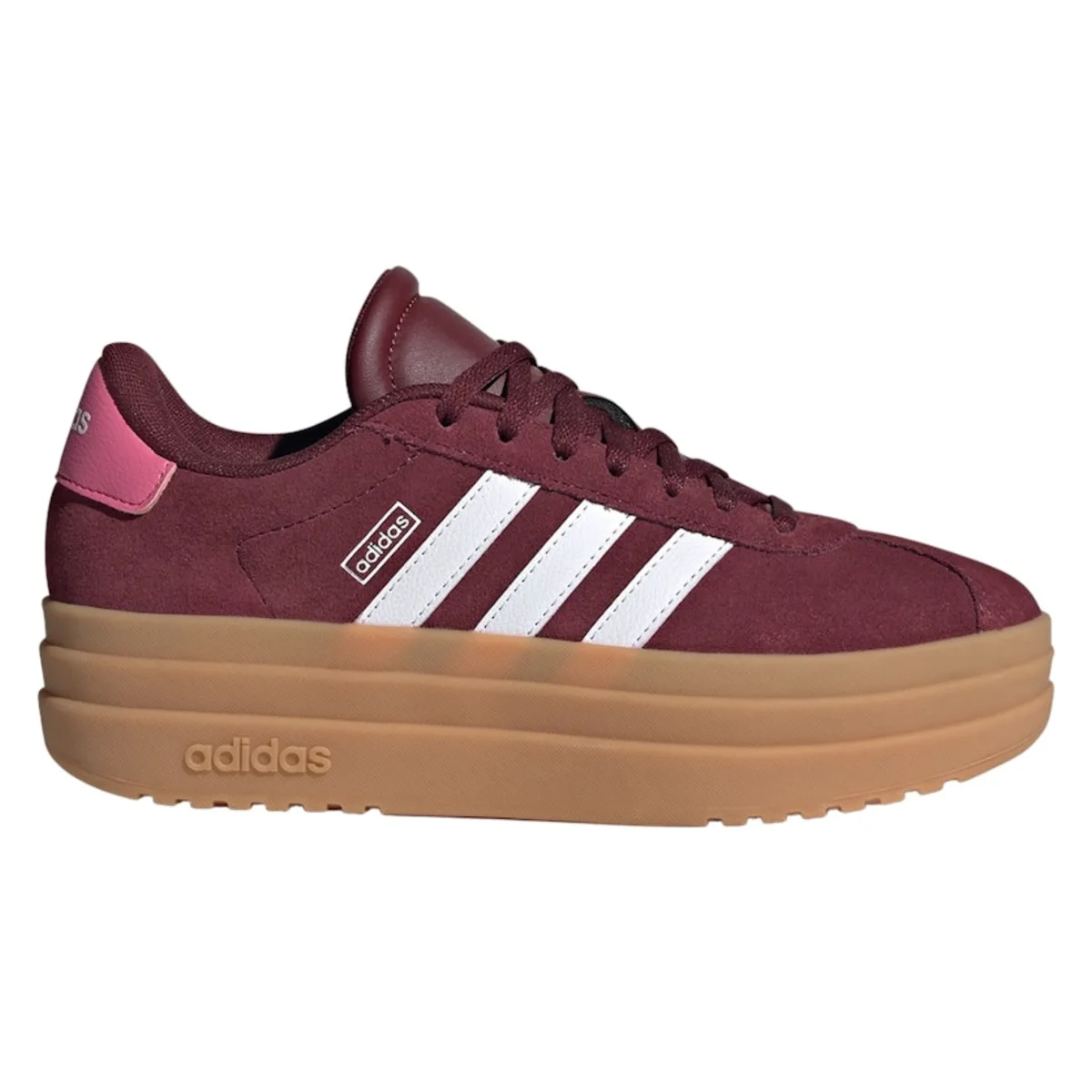 adidas VL Court Bold Shadow Red Cloud White Pink Fusion (GS)