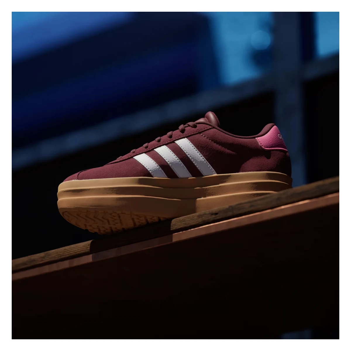 adidas VL Court Bold Shadow Red Cloud White Pink Fusion (GS)