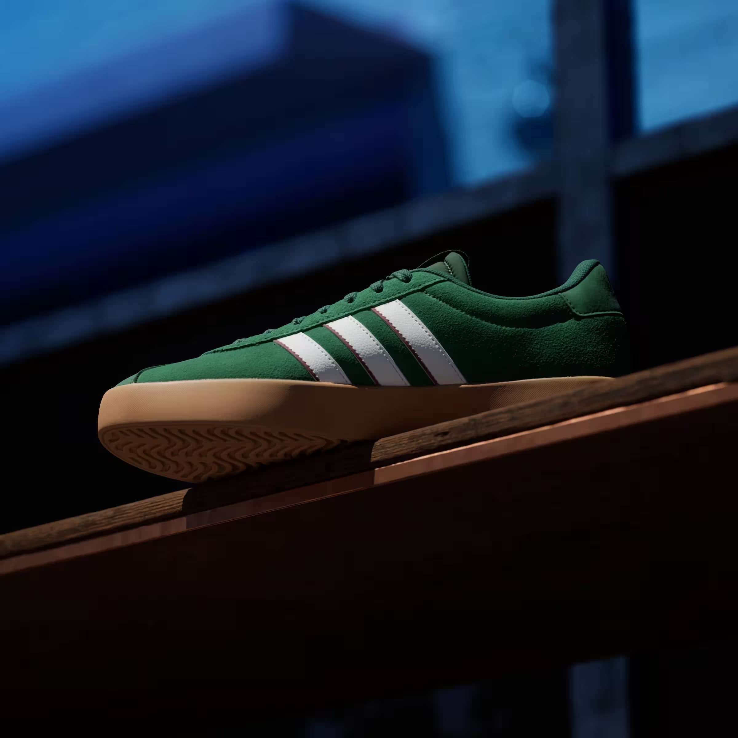 adidas VL Court 3.0 Dark Green Cloud White