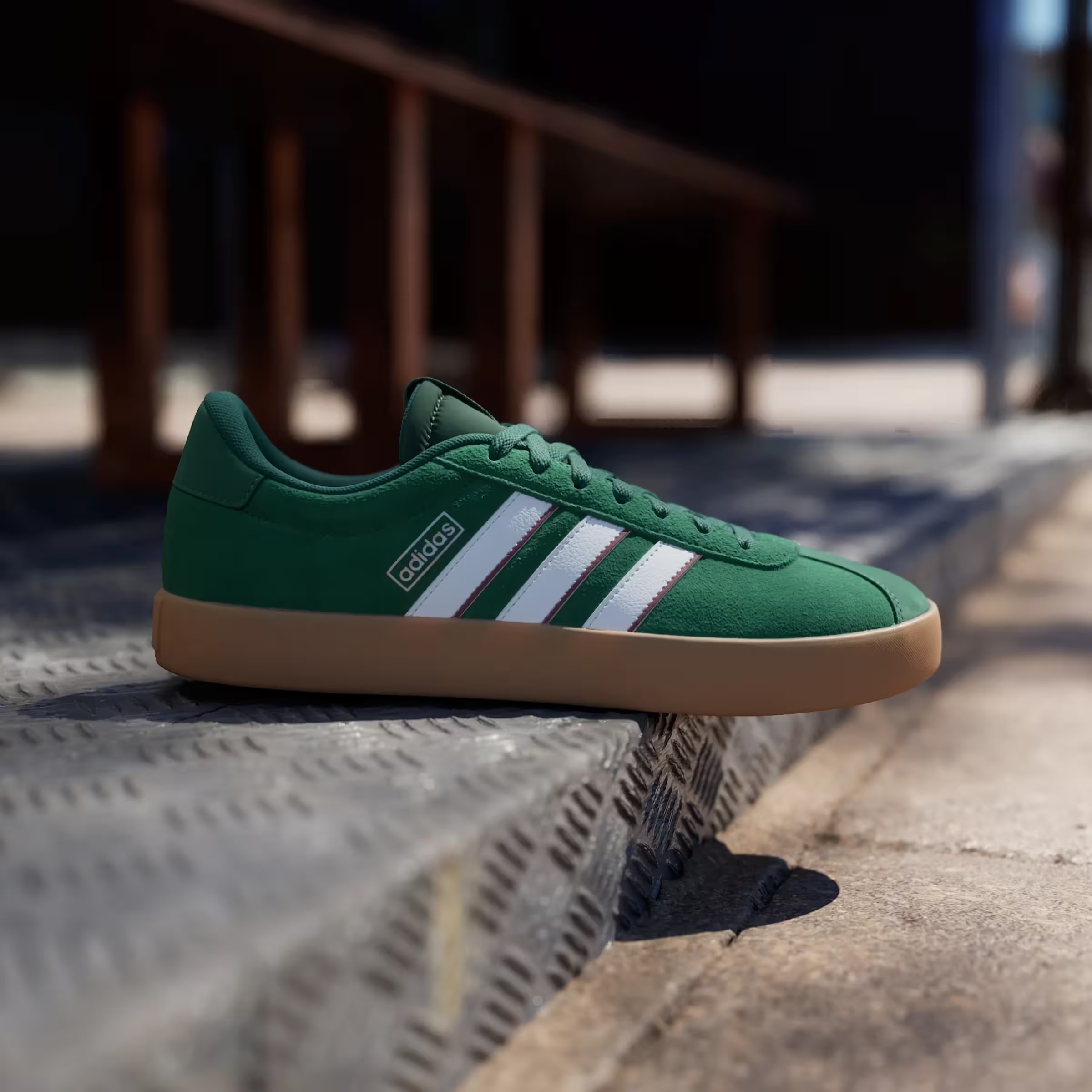 adidas VL Court 3.0 Dark Green Cloud White
