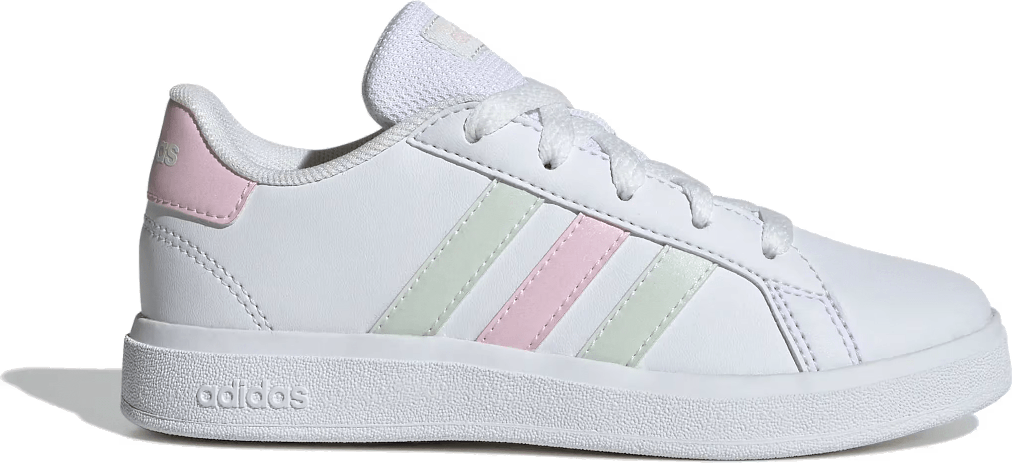 adidas Grand Court Cloud White Crystal Jade Clear Pink (GS)