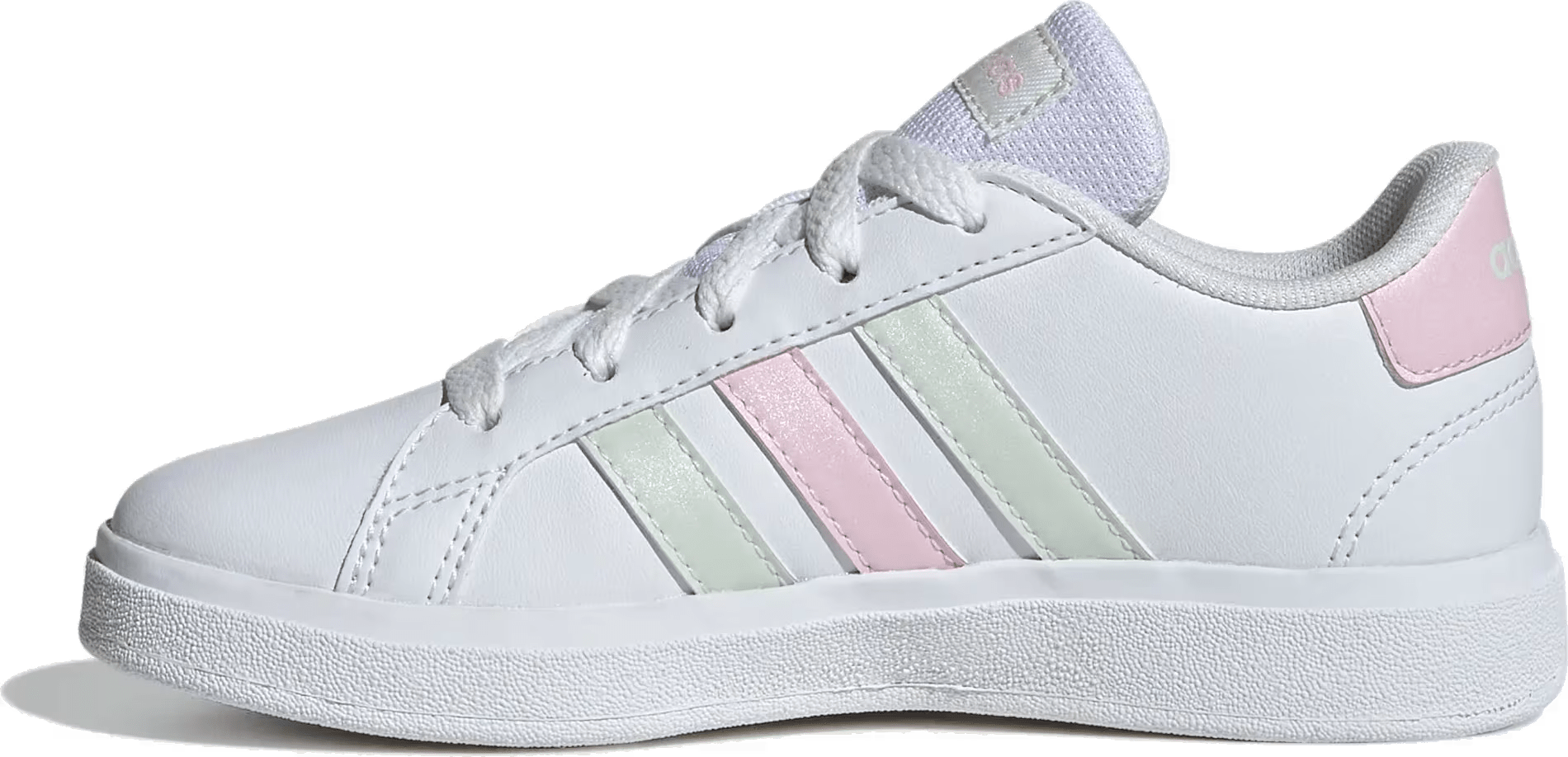 adidas Grand Court Cloud White Crystal Jade Clear Pink (GS)