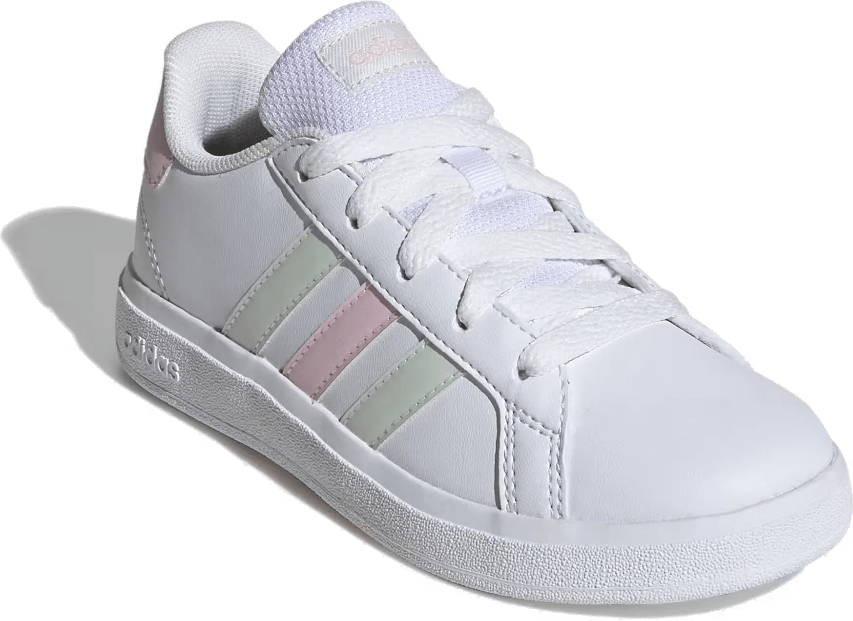 adidas Grand Court Cloud White Crystal Jade Clear Pink (GS)