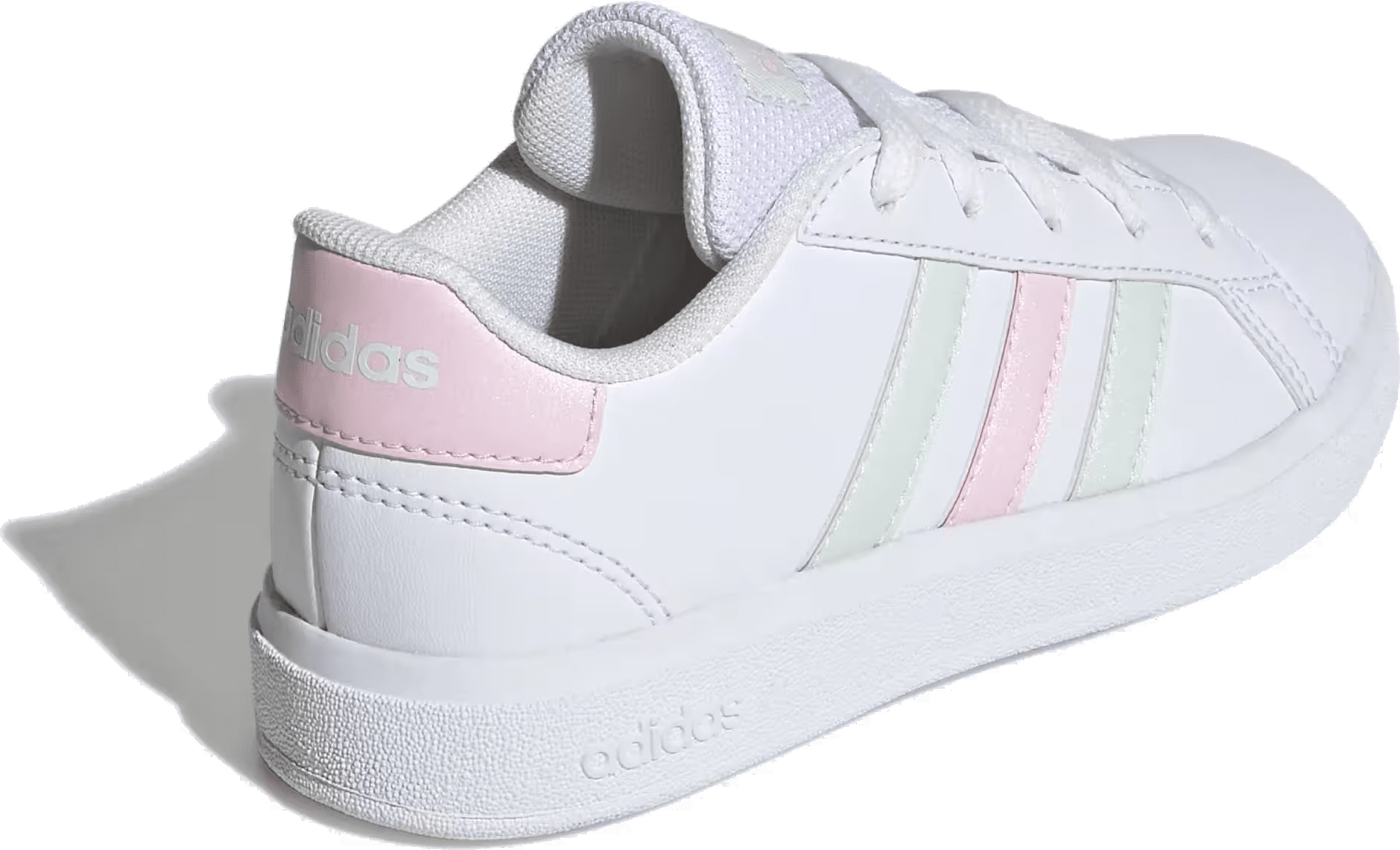 adidas Grand Court Cloud White Crystal Jade Clear Pink (GS)