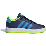 adidas Grand Court Lifestyle Dark Blue Lucid Lemon (GS)