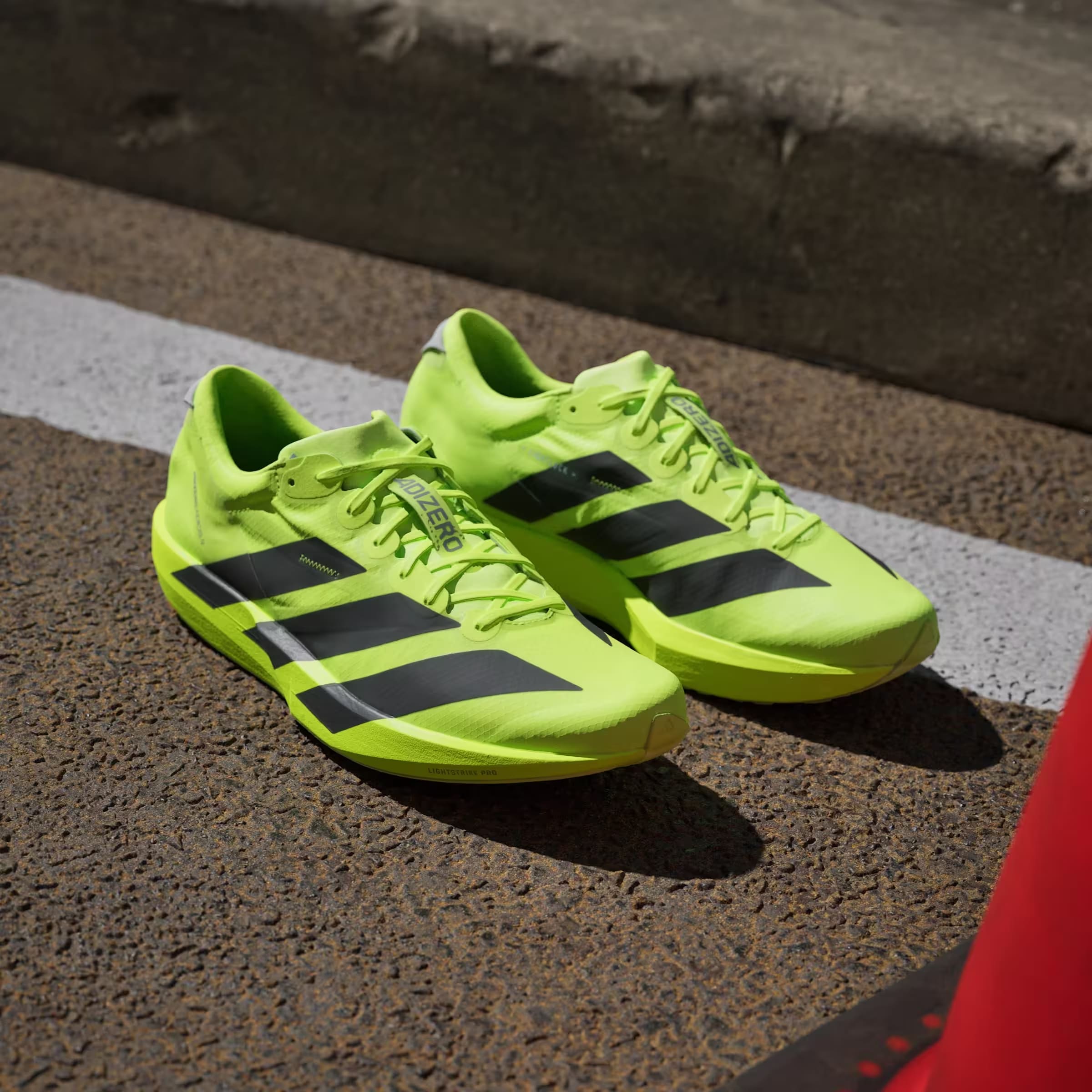 adidas Adizero Adios 9 Lucid Lemon Black