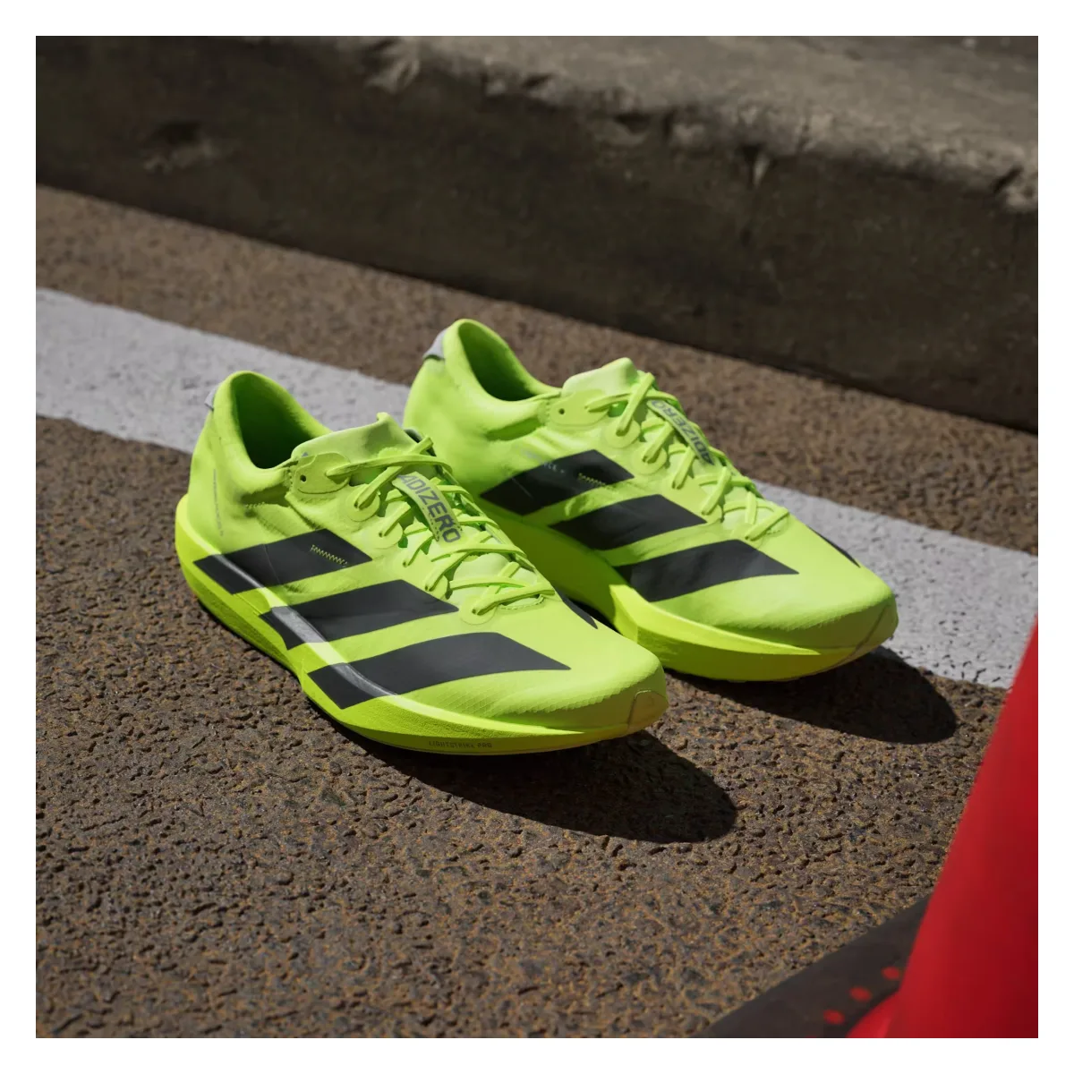 adidas Adizero Adios 9 Lucid Lemon Black