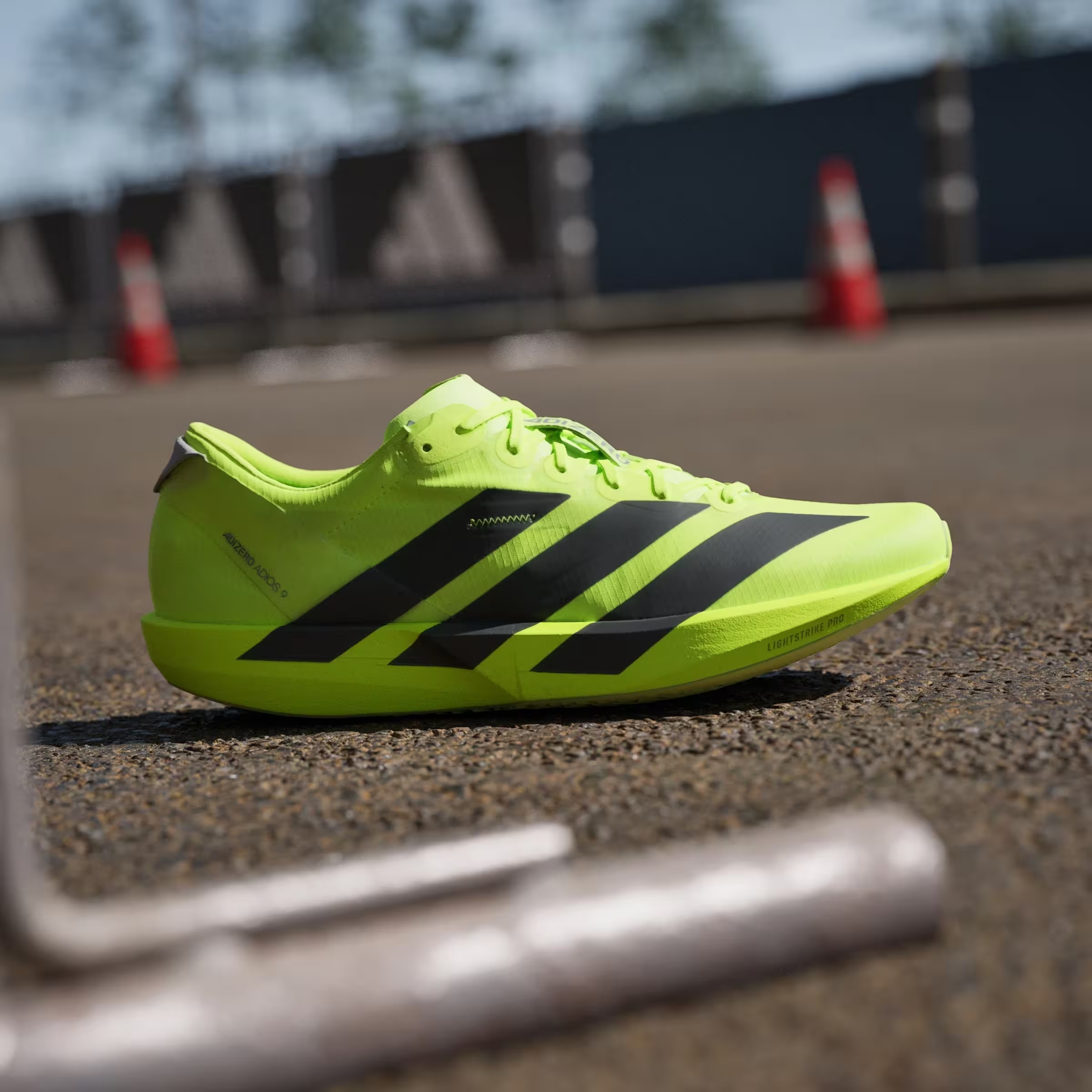adidas Adizero Adios 9 Lucid Lemon Black