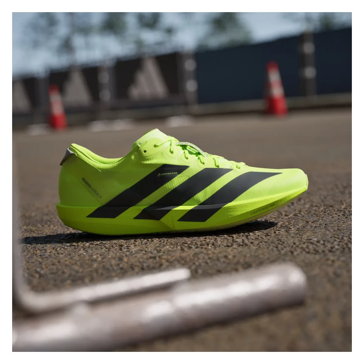 adidas Adizero Adios 9 Lucid Lemon Black