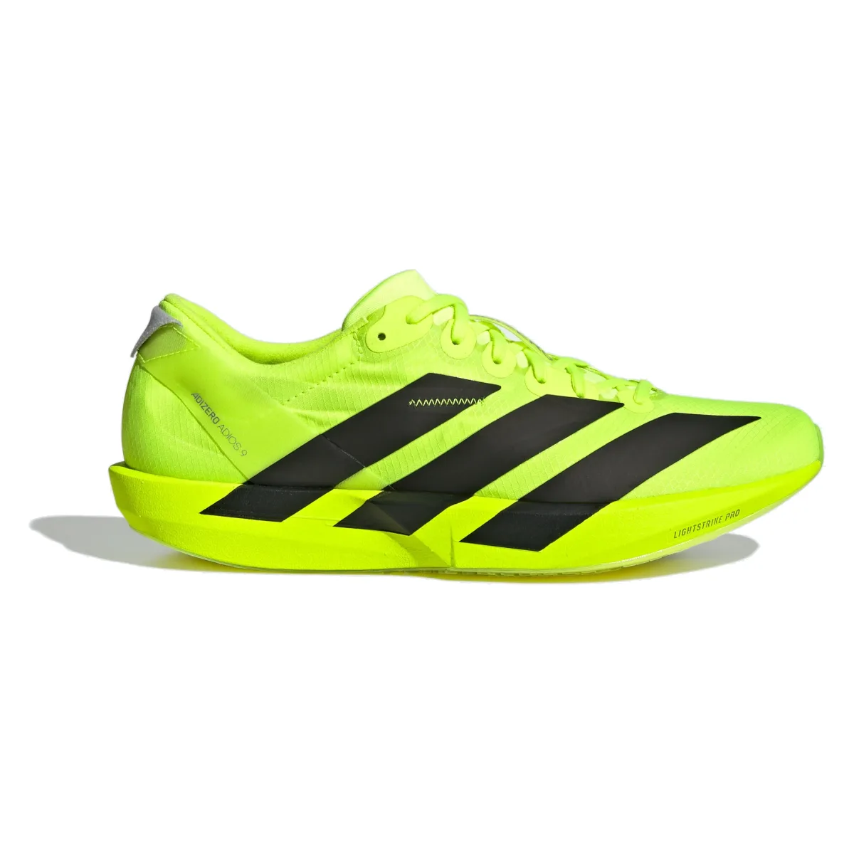 adidas Adizero Adios 9 Lucid Lemon Core Black Halo Silver (Women's)