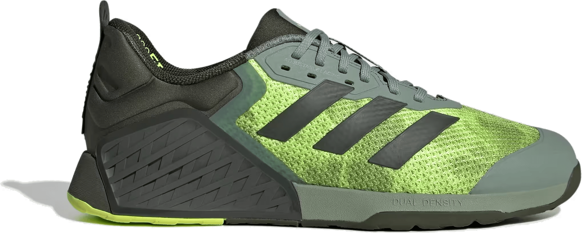 adidas Dropset 3 Strength Silver Green Night Cargo Lucid Lemon