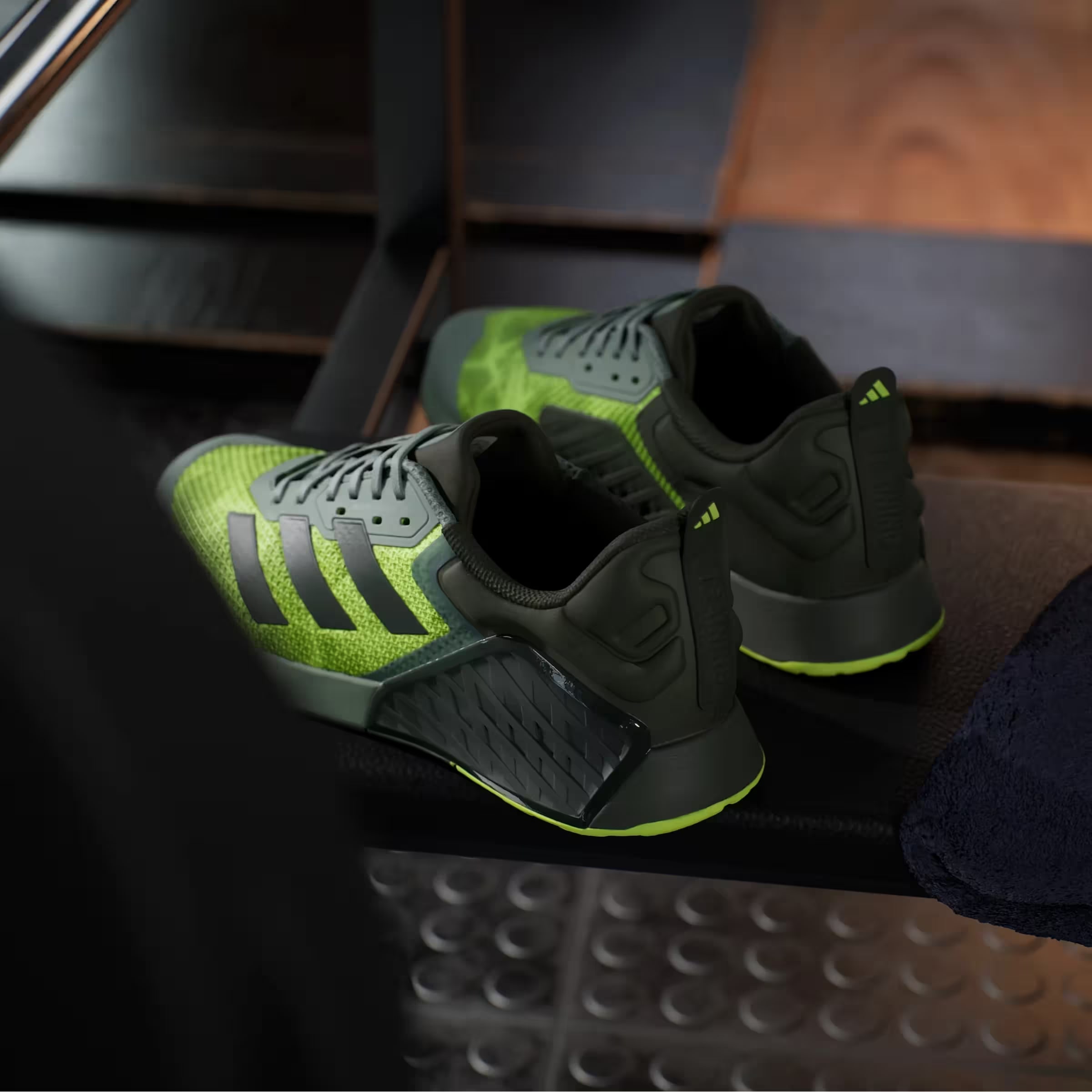 adidas Dropset 3 Strength Silver Green Night Cargo Lucid Lemon