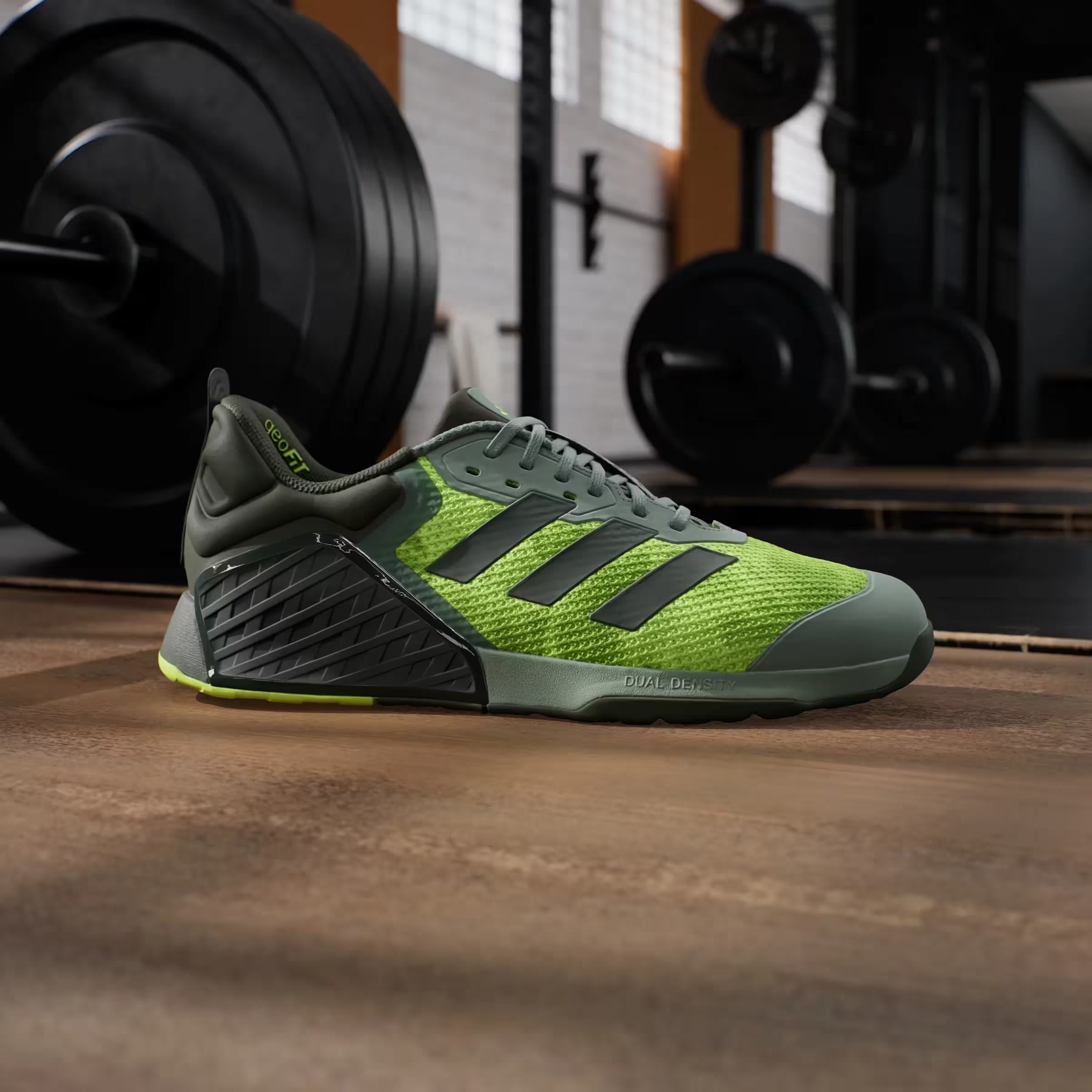 adidas Dropset 3 Strength Silver Green Night Cargo Lucid Lemon