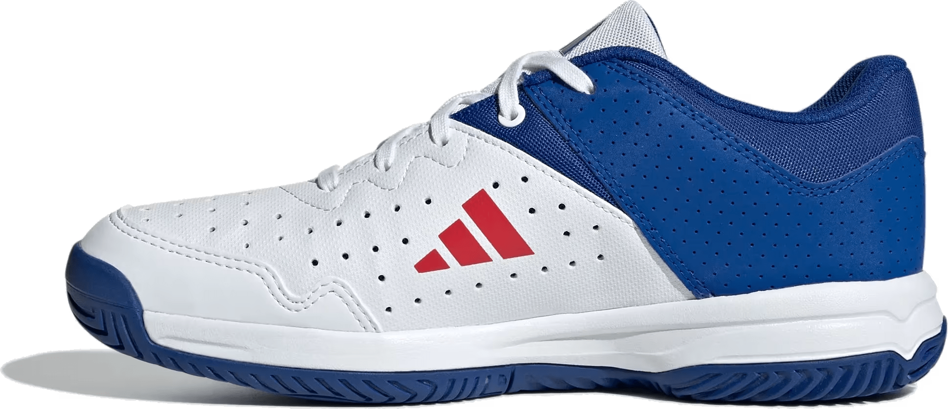 adidas Court Stabil Cloud White Pure Ruby Royal Blue (GS)