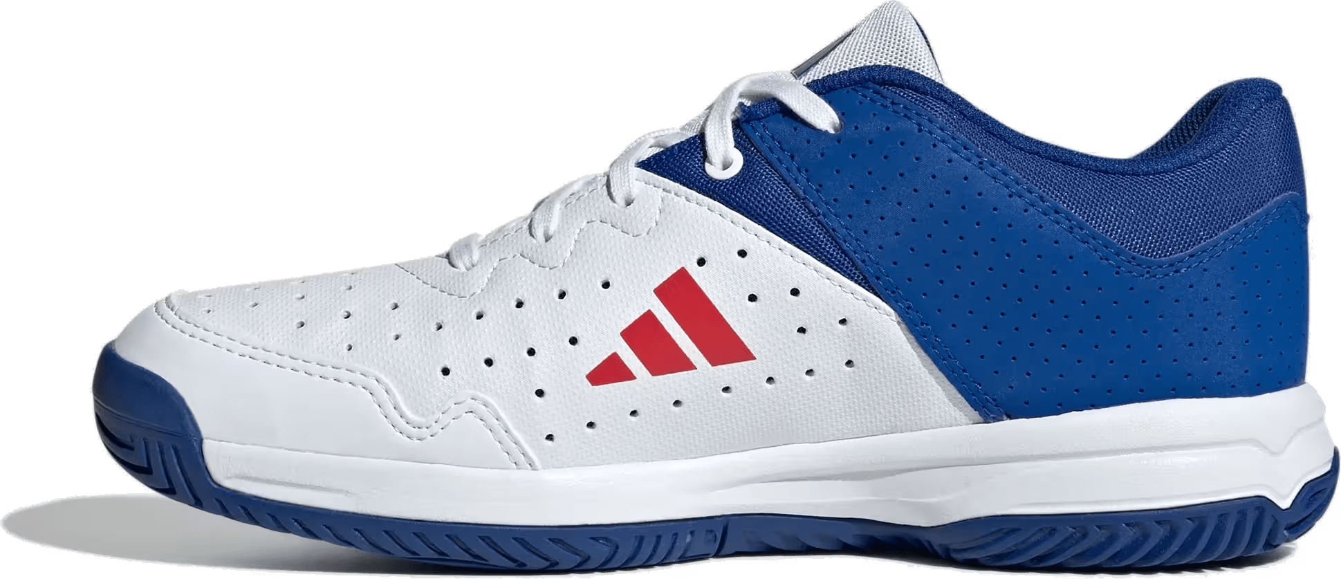 adidas Court Stabil Cloud White Pure Ruby Royal Blue (GS)