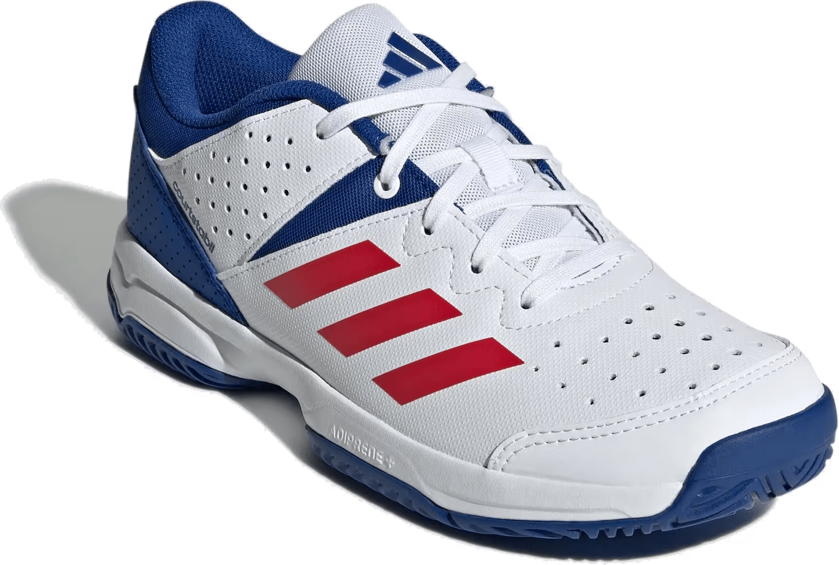 adidas Court Stabil Cloud White Pure Ruby Royal Blue (GS)