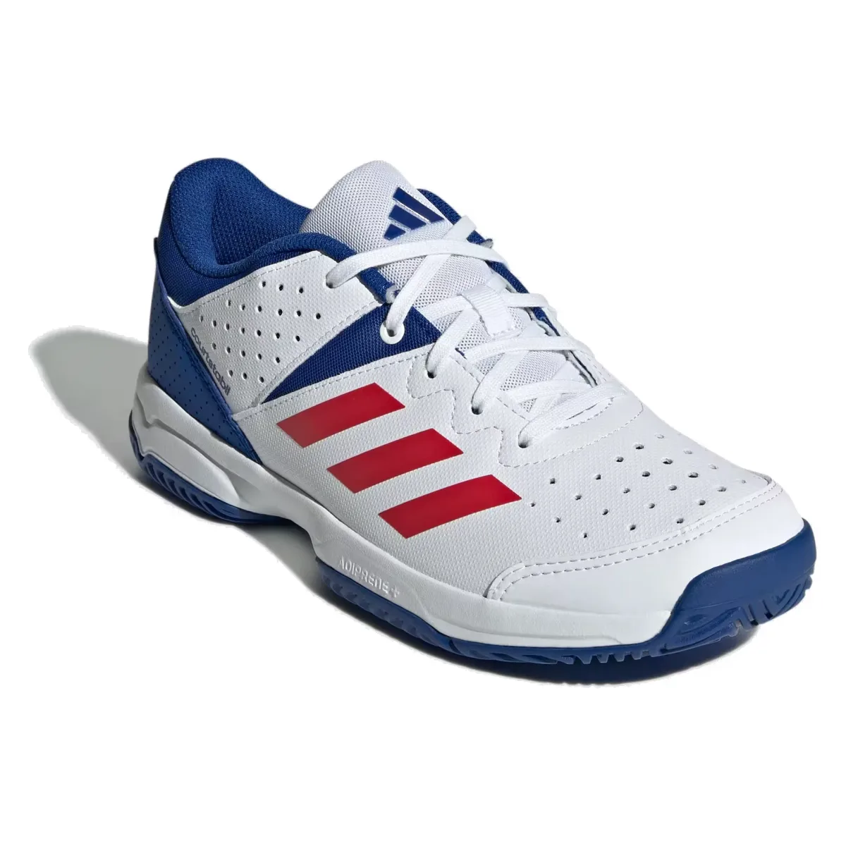 adidas Court Stabil Cloud White Pure Ruby Royal Blue (GS)