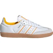 adidas Samba OG Cloud White Crystal White Crew Yellow (GS)