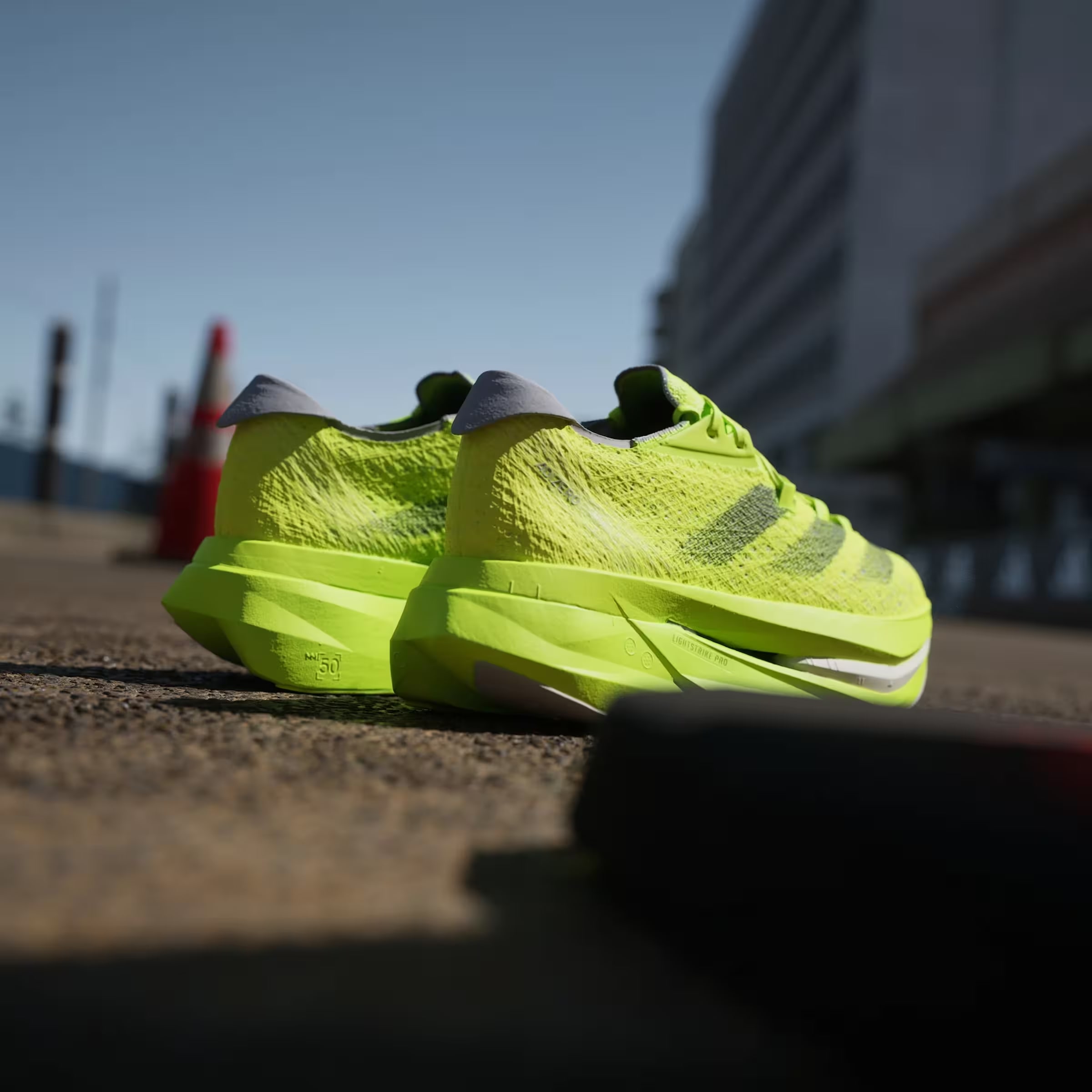 adidas Adizero Prime X 2.0 Strung Lucid Lemon Core Black Halo Silver