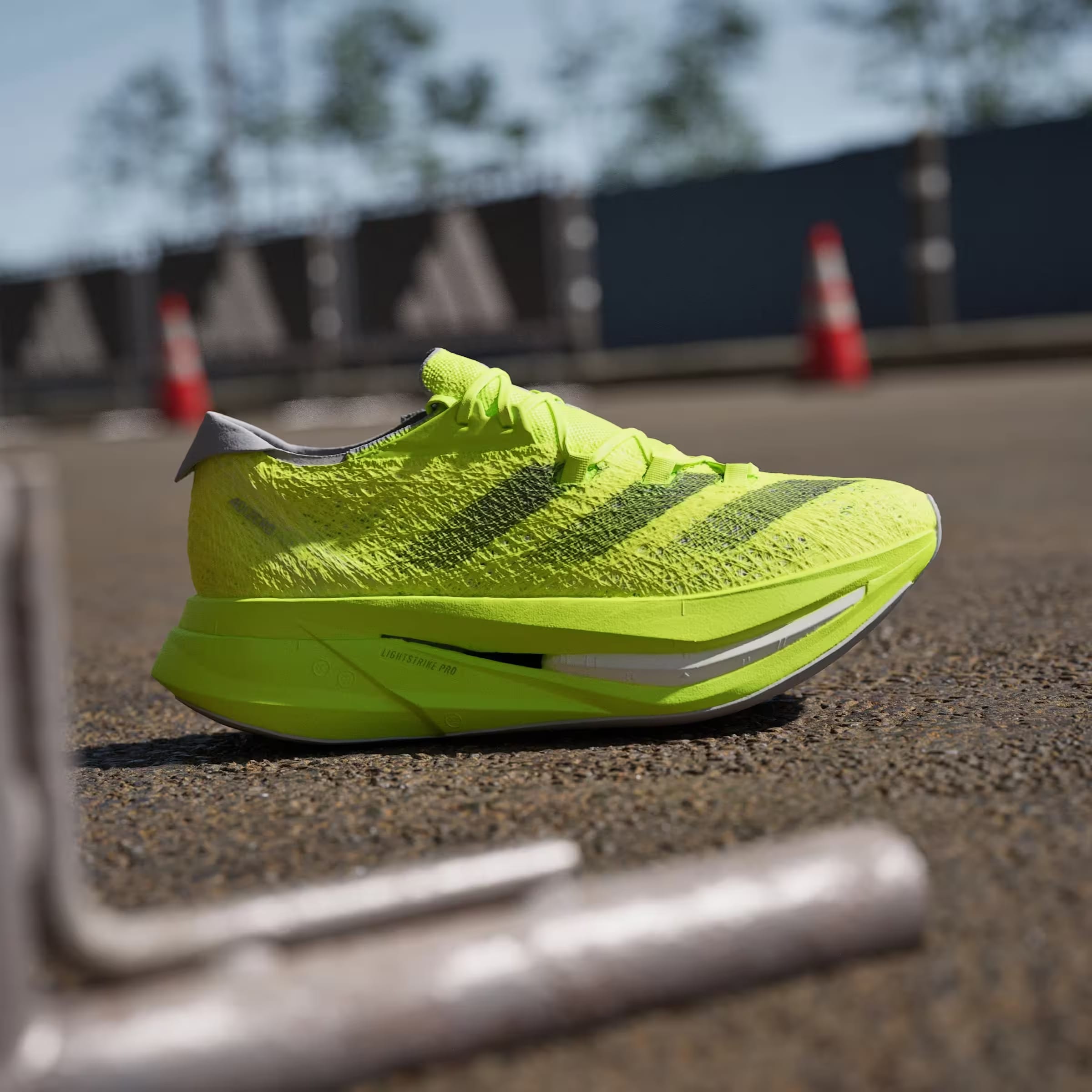 adidas Adizero Prime X 2.0 Strung Lucid Lemon Core Black Halo Silver