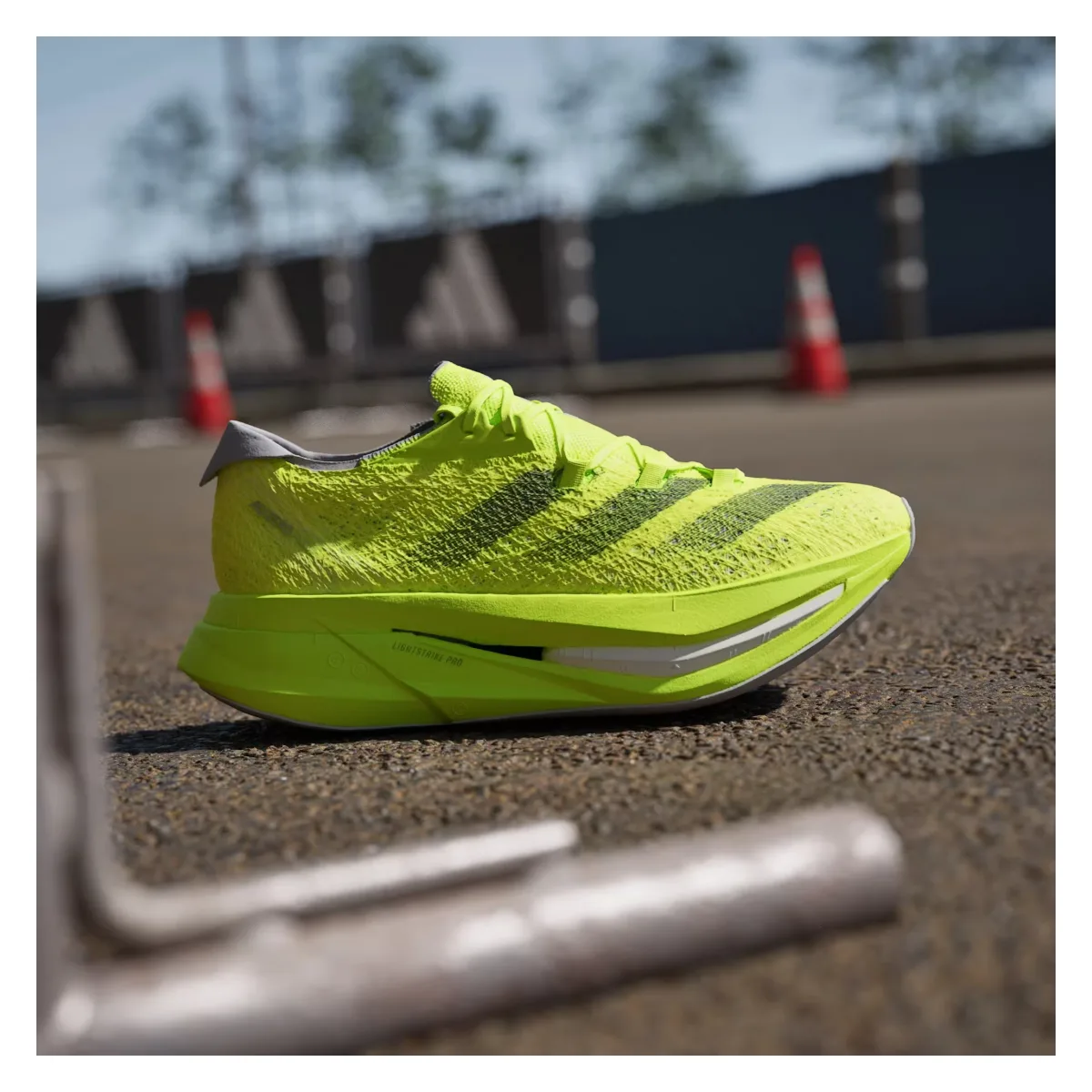 adidas Adizero Prime X 2.0 Strung Lucid Lemon Core Black Halo Silver