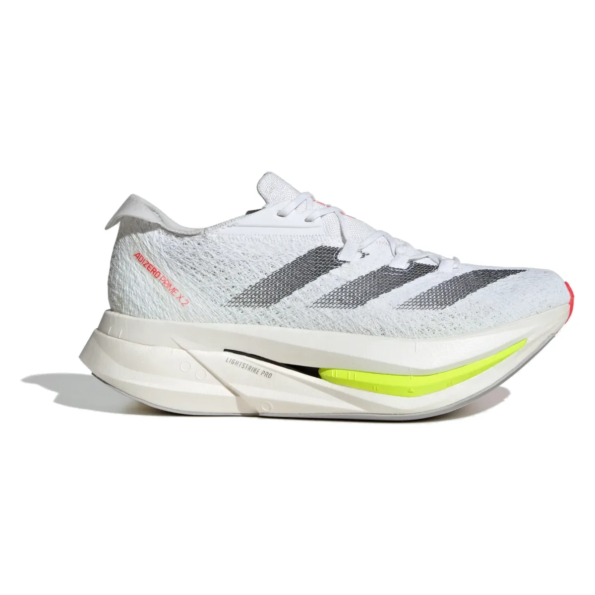 adidas Adizero Prime X 2.0 Strung White Black Lucid Red