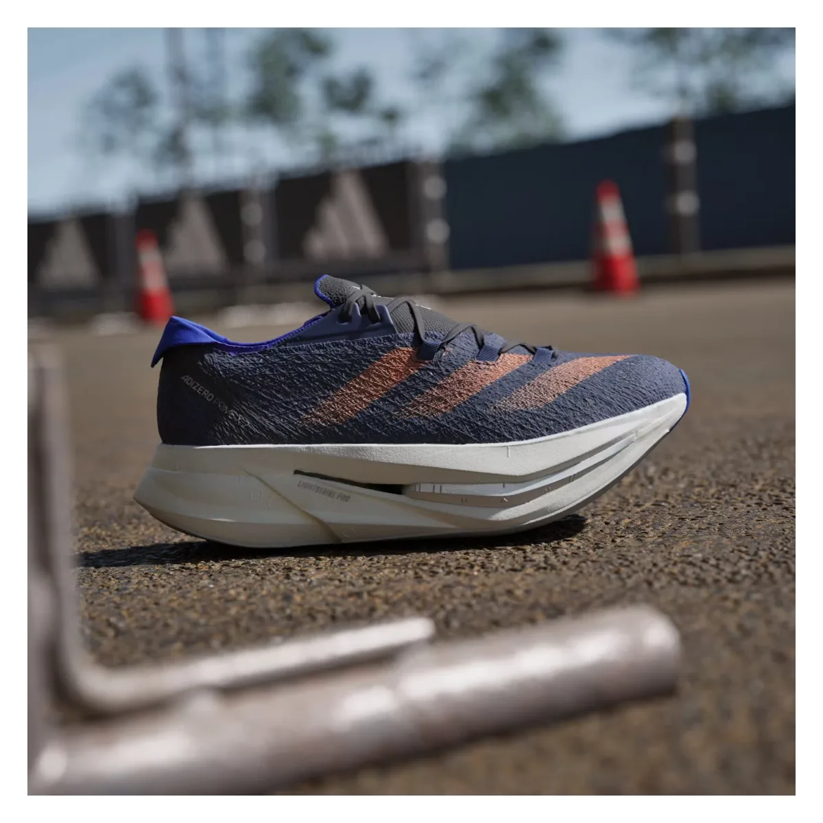 adidas Adizero Prime X 2.0 Strung Dark Blue Impact Orange Lucid Blue