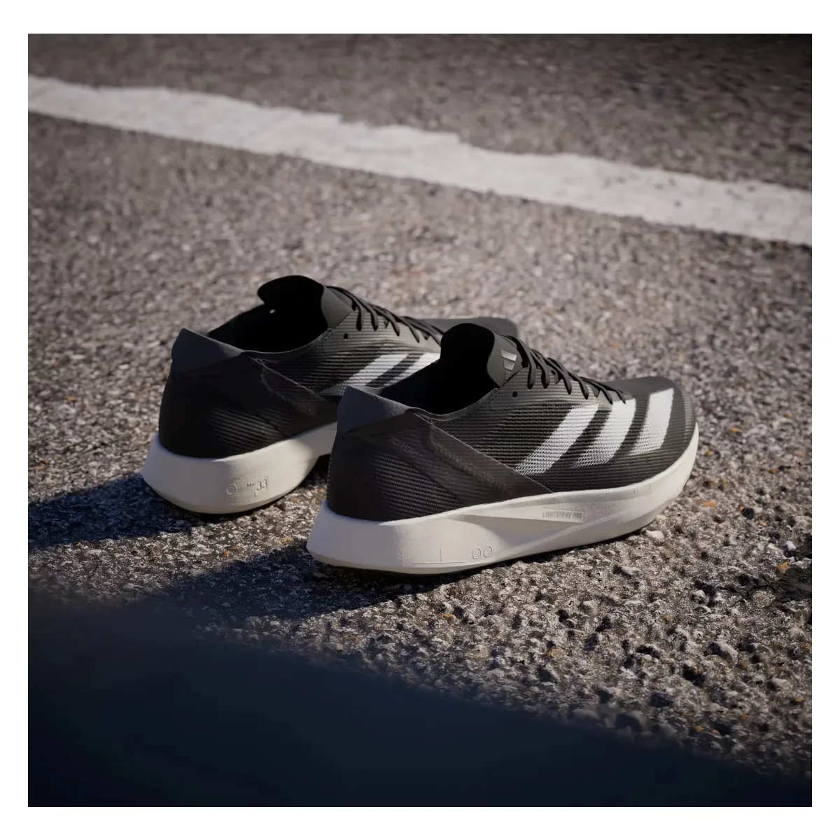 adidas Adizero Takumi Sen 10 Core Black Cloud White Grey Five