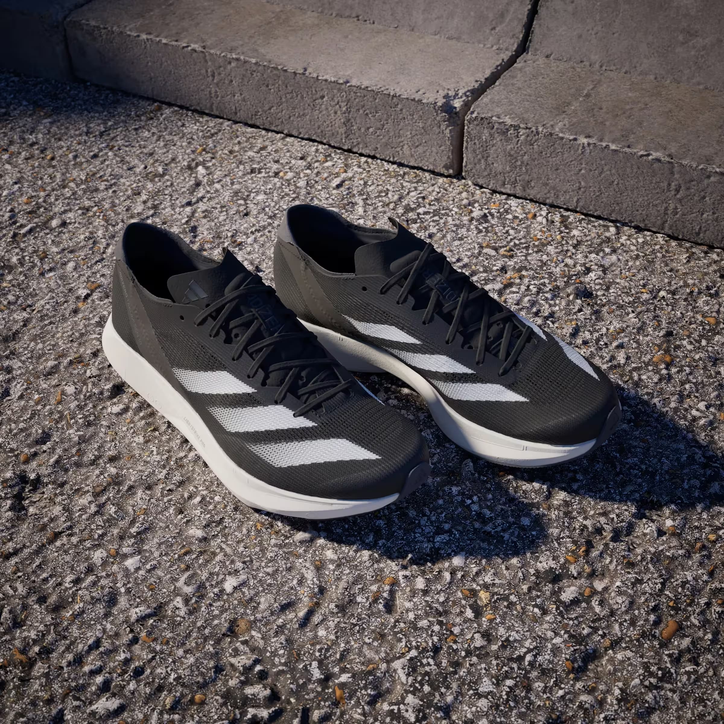 adidas Adizero Takumi Sen 10 Core Black Cloud White Grey Five